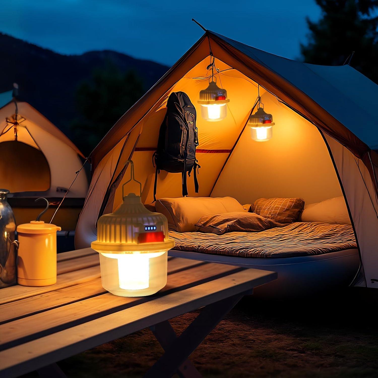 Linterna LED Solar TANSOREN 21.5cm Portátil Recargable