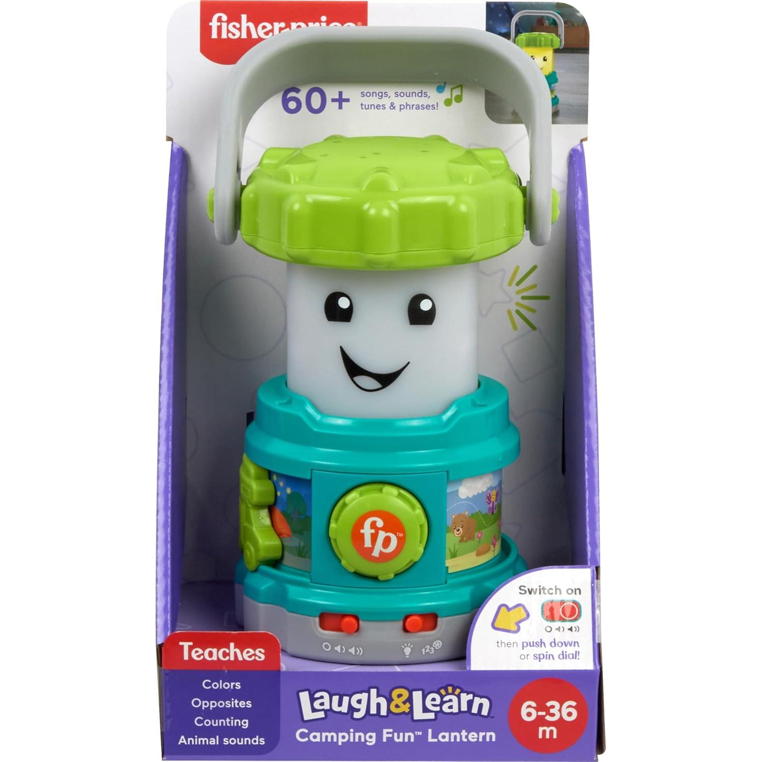 Juguete de Aprendizaje Fisher-Price Linterna Camping 0.51 kg