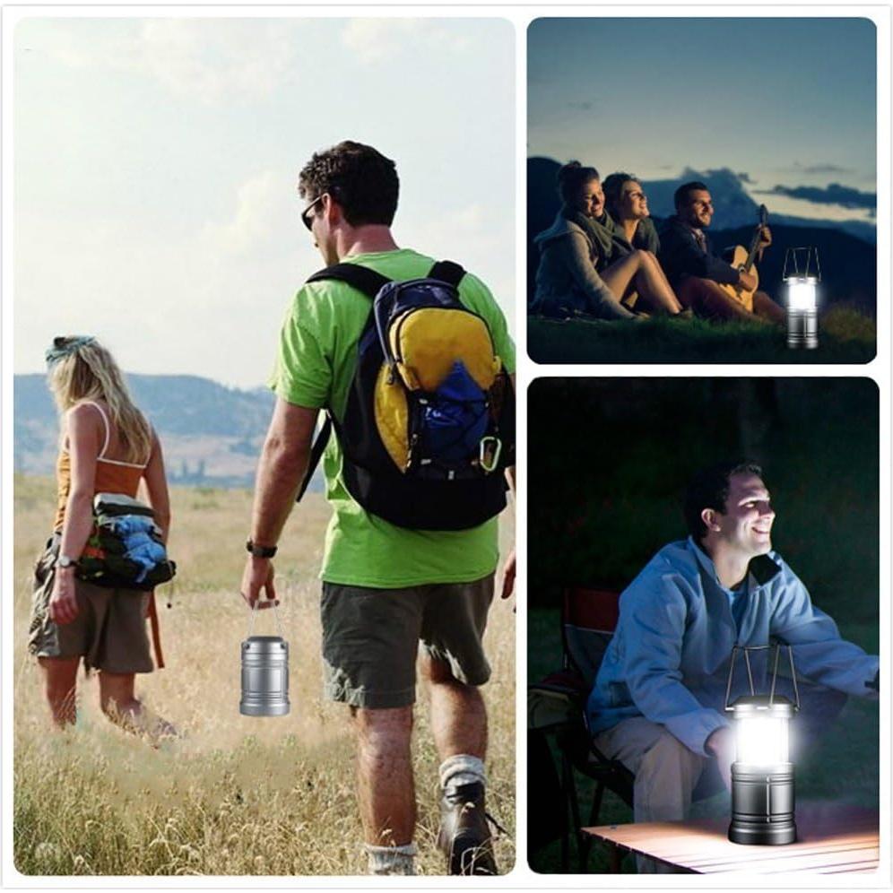 Linterna LED Plegable Aukvi - 500 Lúmenes - Paquete de 4