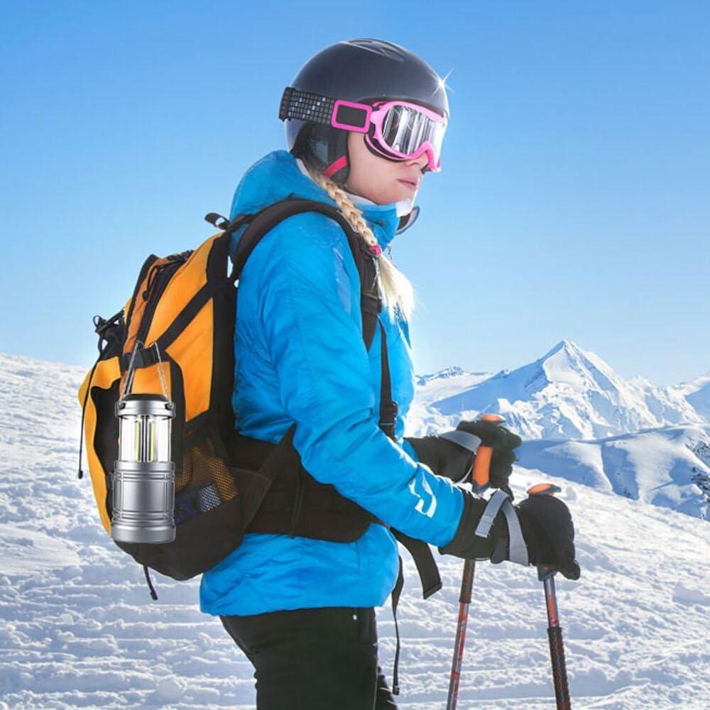 Linterna LED Plegable Aukvi - 500 Lúmenes - Paquete de 4