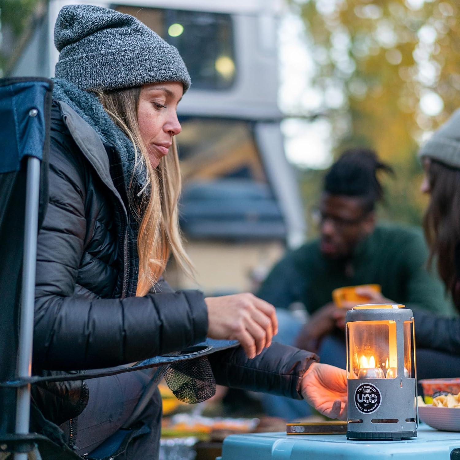 Velas Blancas UCO de 9 Horas para Linternas - Paquete de 3