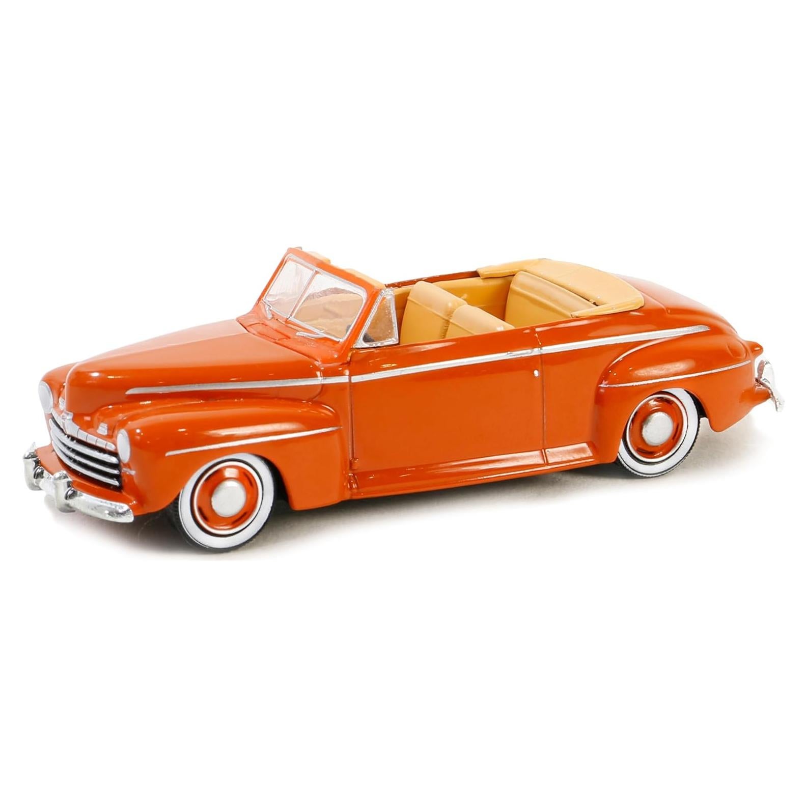 Coche de Metal 1946 Super Deluxe Convertible Naranja Greenlight