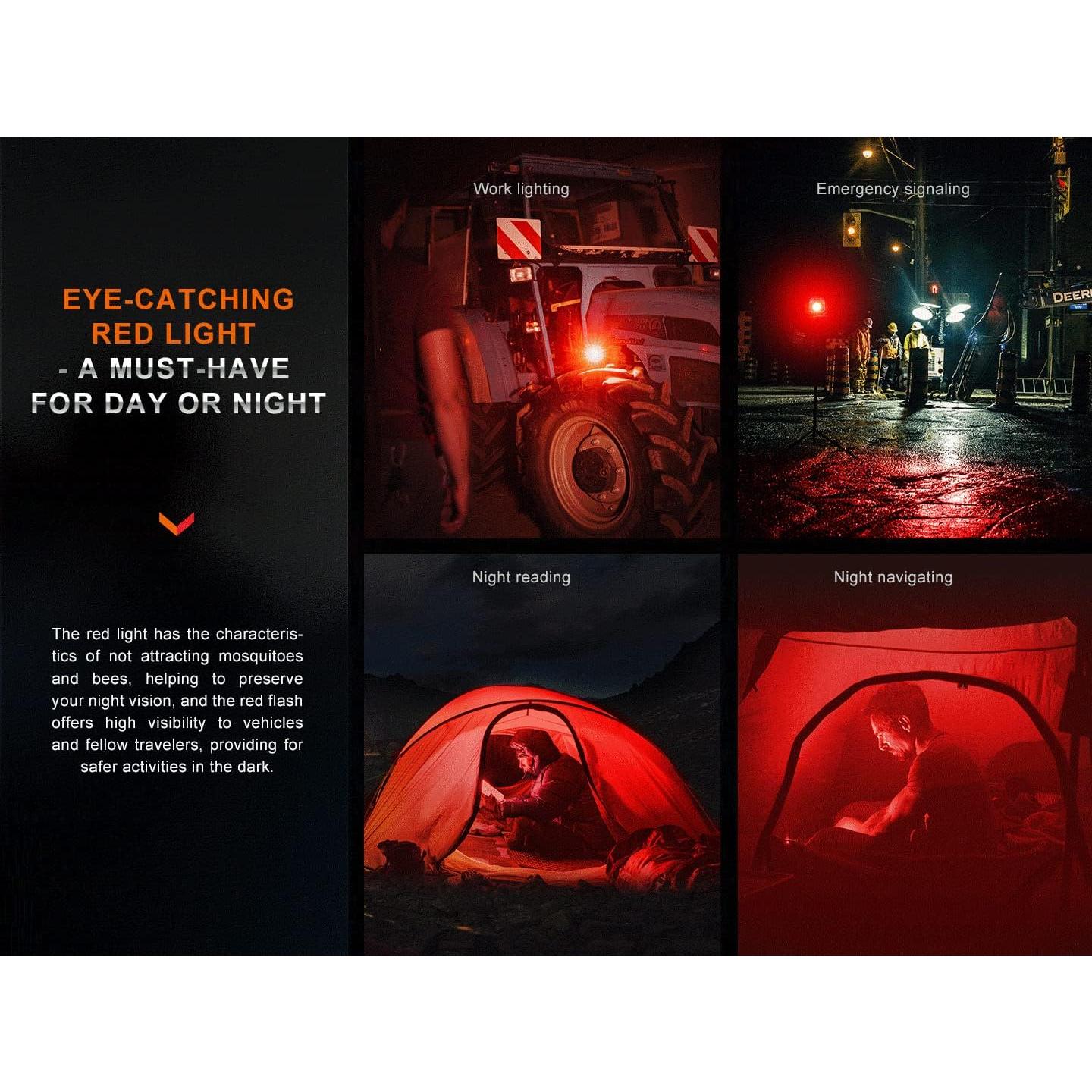 Linterna Fenix CL28R 2000 Lúmenes Recargable USB-C 2 en 1