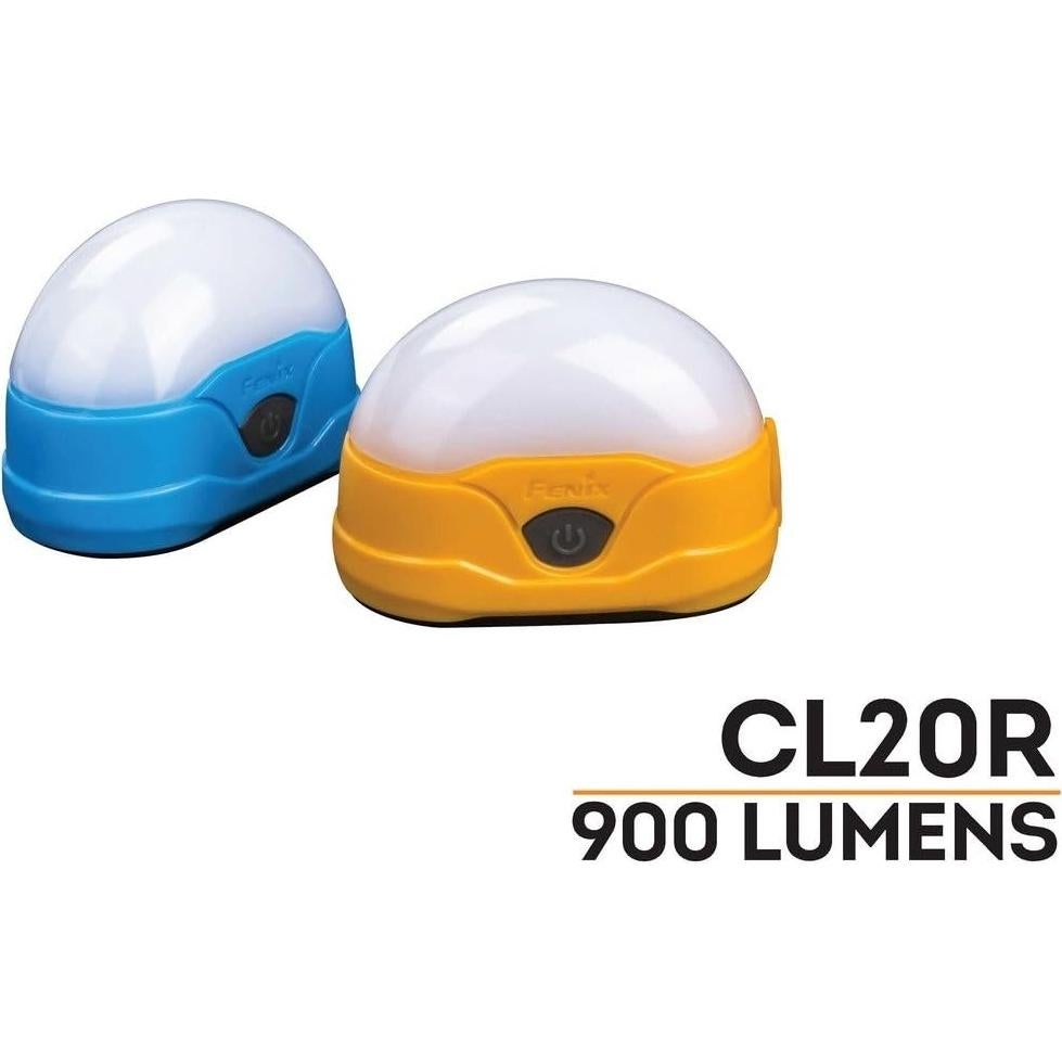 Linterna de Camping Fenix CL20R Recargable 300 Lúmenes Naranja