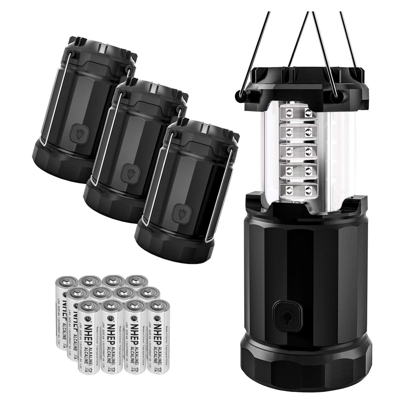 Linterna de Camping Etekcity CL30 LED 4 Pack 30 Horas