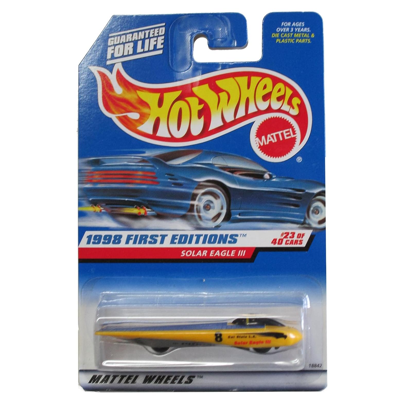 Hot Wheels Solar Eagle III 1998 Edición Coleccionista 1:64