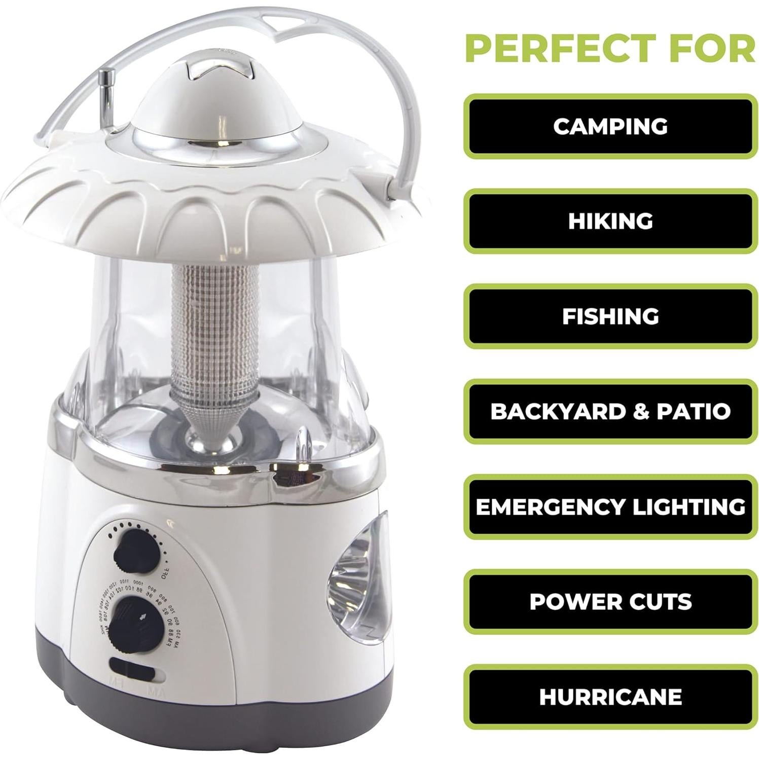 Linterna LED Multifuncional NorthPoint 16 LEDs 25.4cm Blanca