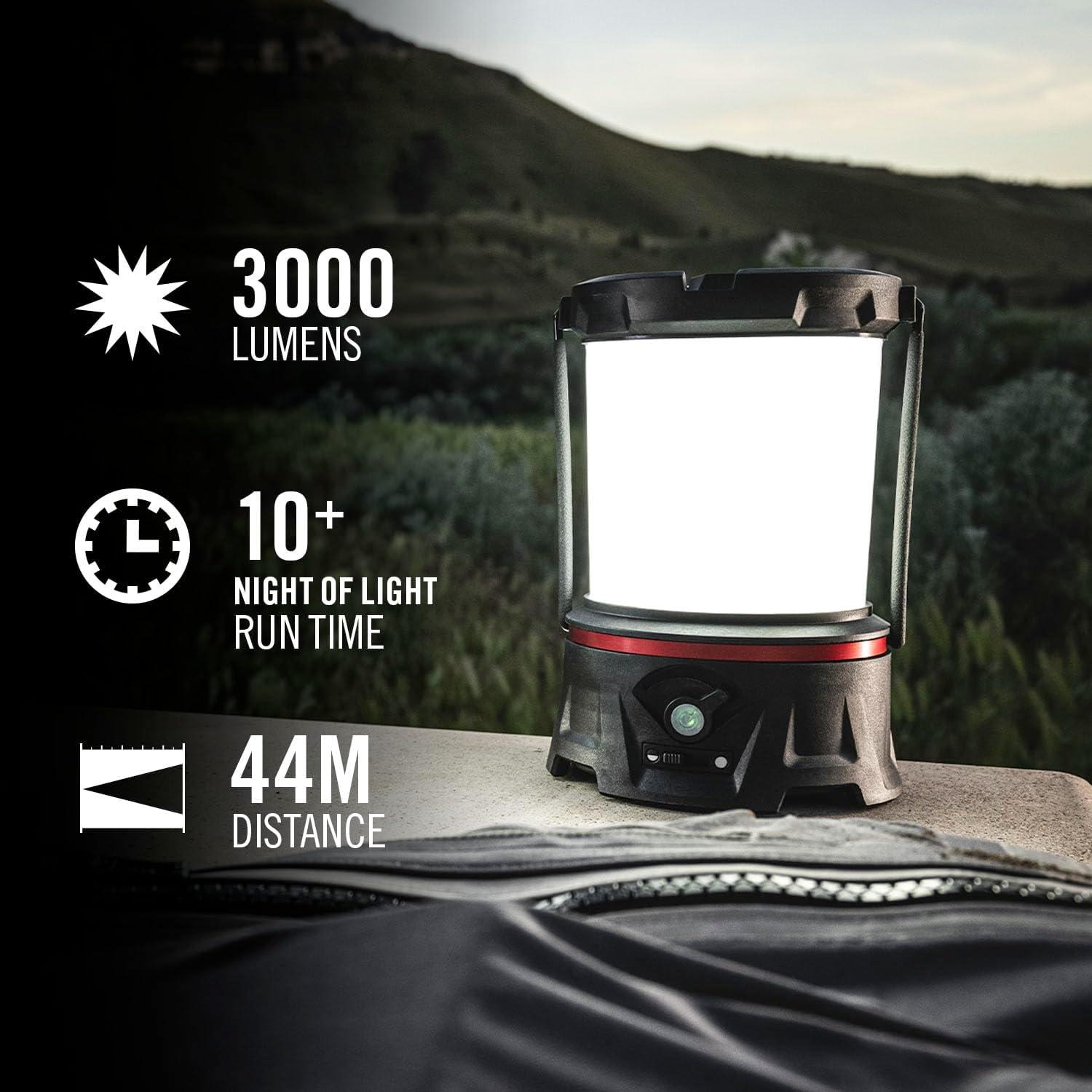 Linterna LED Doble Color COAST EAL55R, 3000 Lúmenes, Recargable