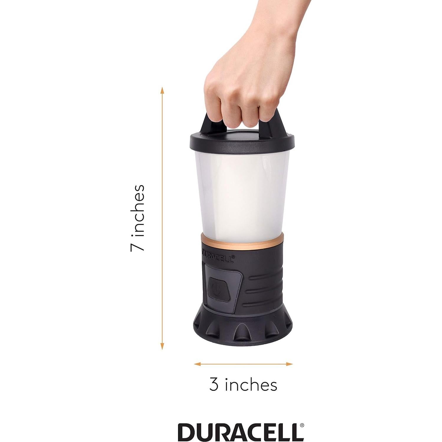 Linterna LED Duracell 600 Lúmenes Resistente al Agua IPX4