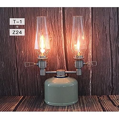 Linterna de Gas CAMPINGMOON T-1 para Camping con Estuche