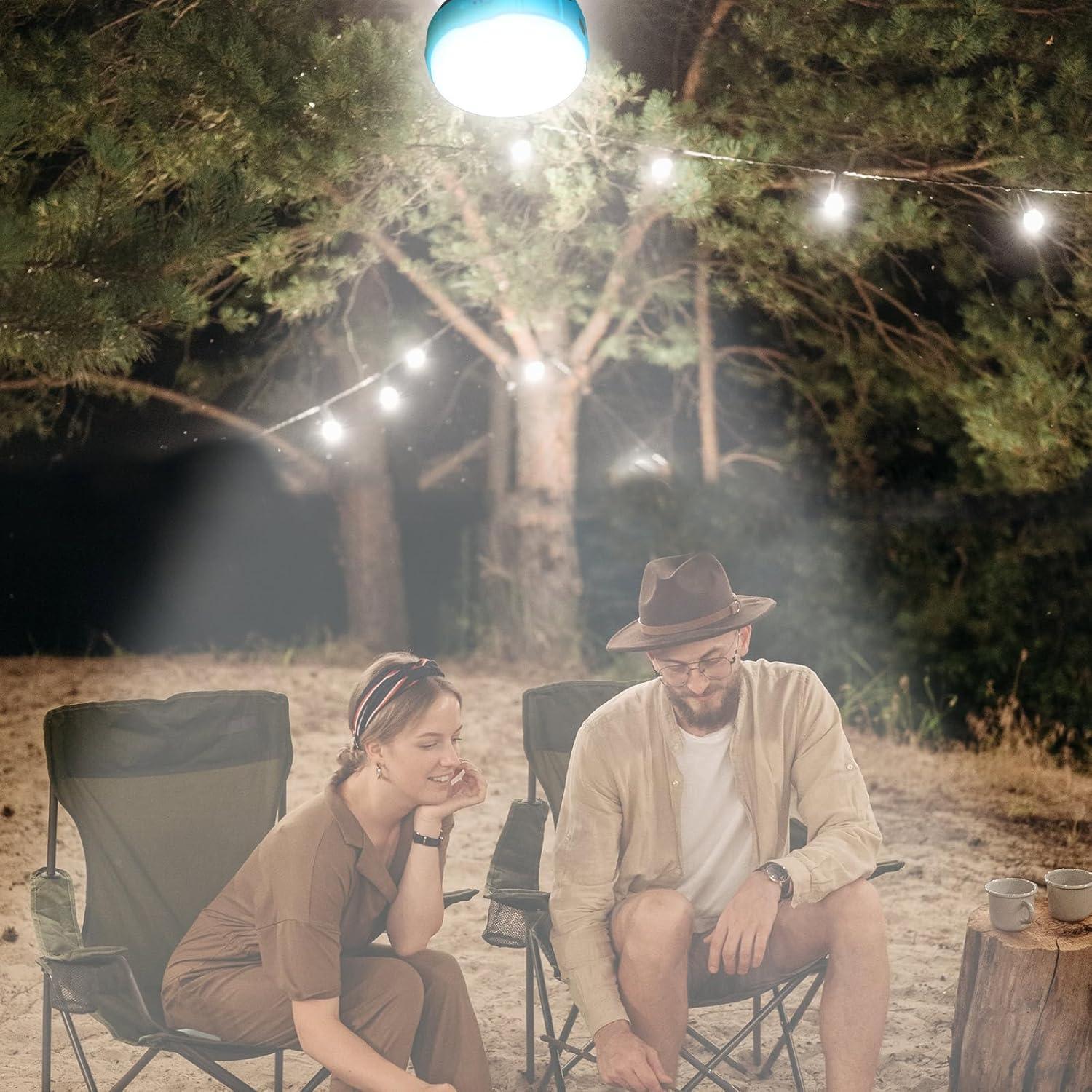 Linterna de Camping Recargable LED CHINA 2000mAh 7 Modos