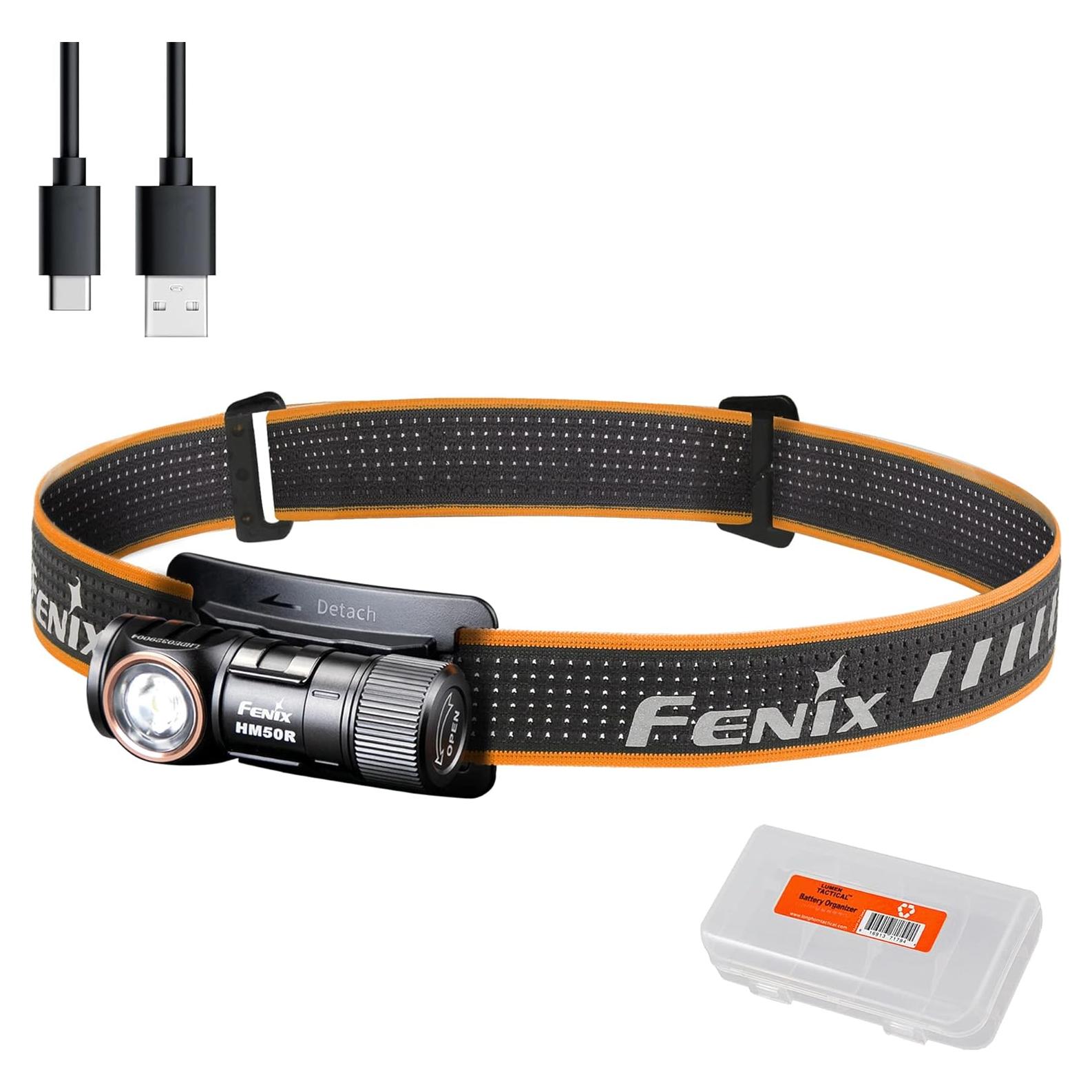 Linterna Frontal Fenix HM50R v2.0 700 Lúmenes Recargable USB-C