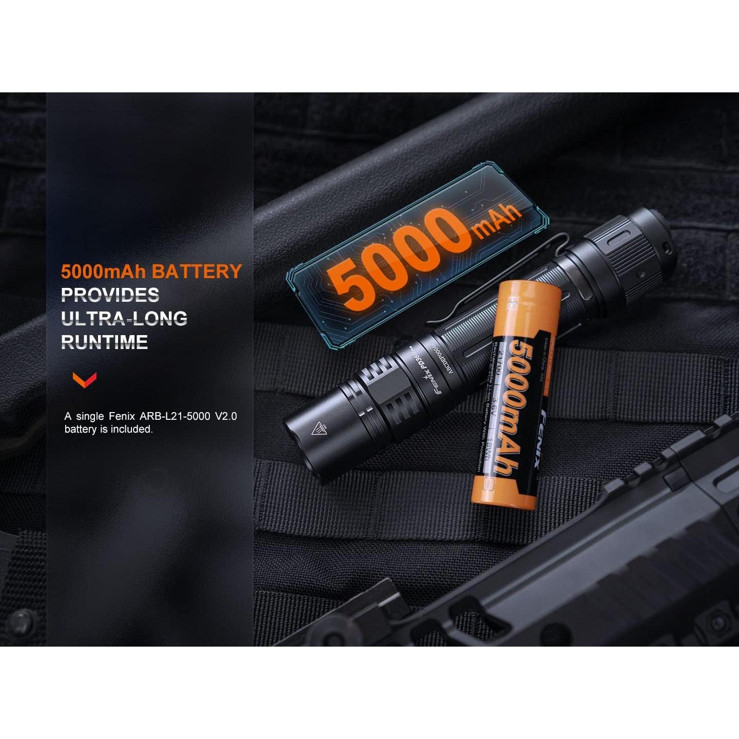 Linterna Táctica LED Fenix PD36R Pro 2800 Lúmenes USB Recargable