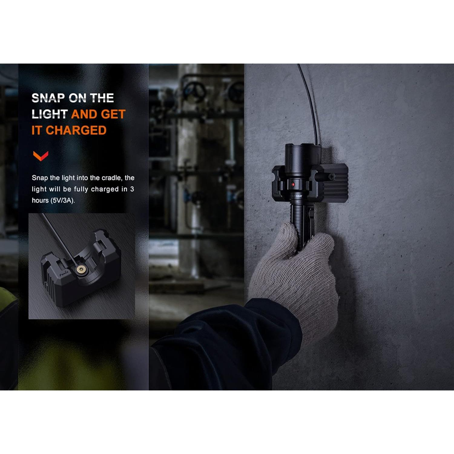 Linterna Fenix WF26R Recargable 3000 Lúmenes IP68