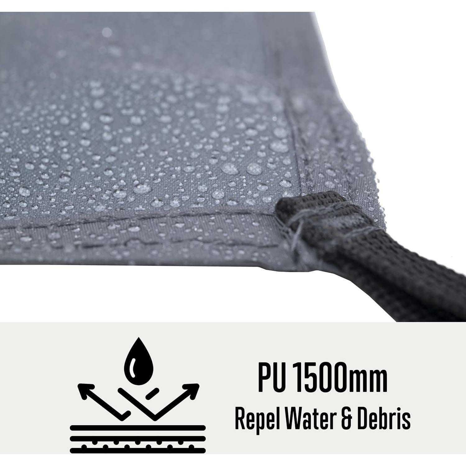 Huella de Tienda ALPS Montañismo 2.49x2.18m para 4 Personas