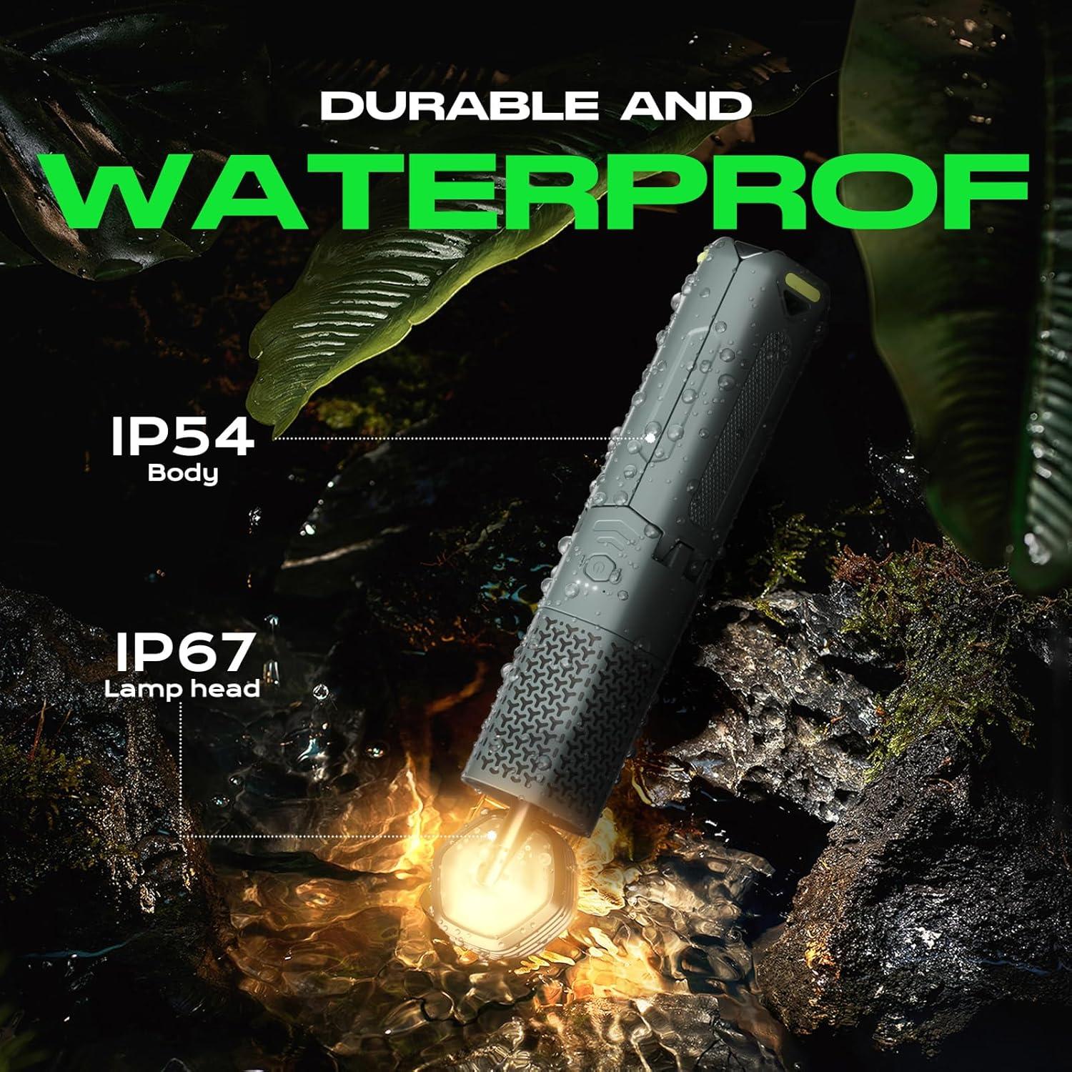 Linterna de Camping Telescópica NIEYUX 10500mAh Plegable