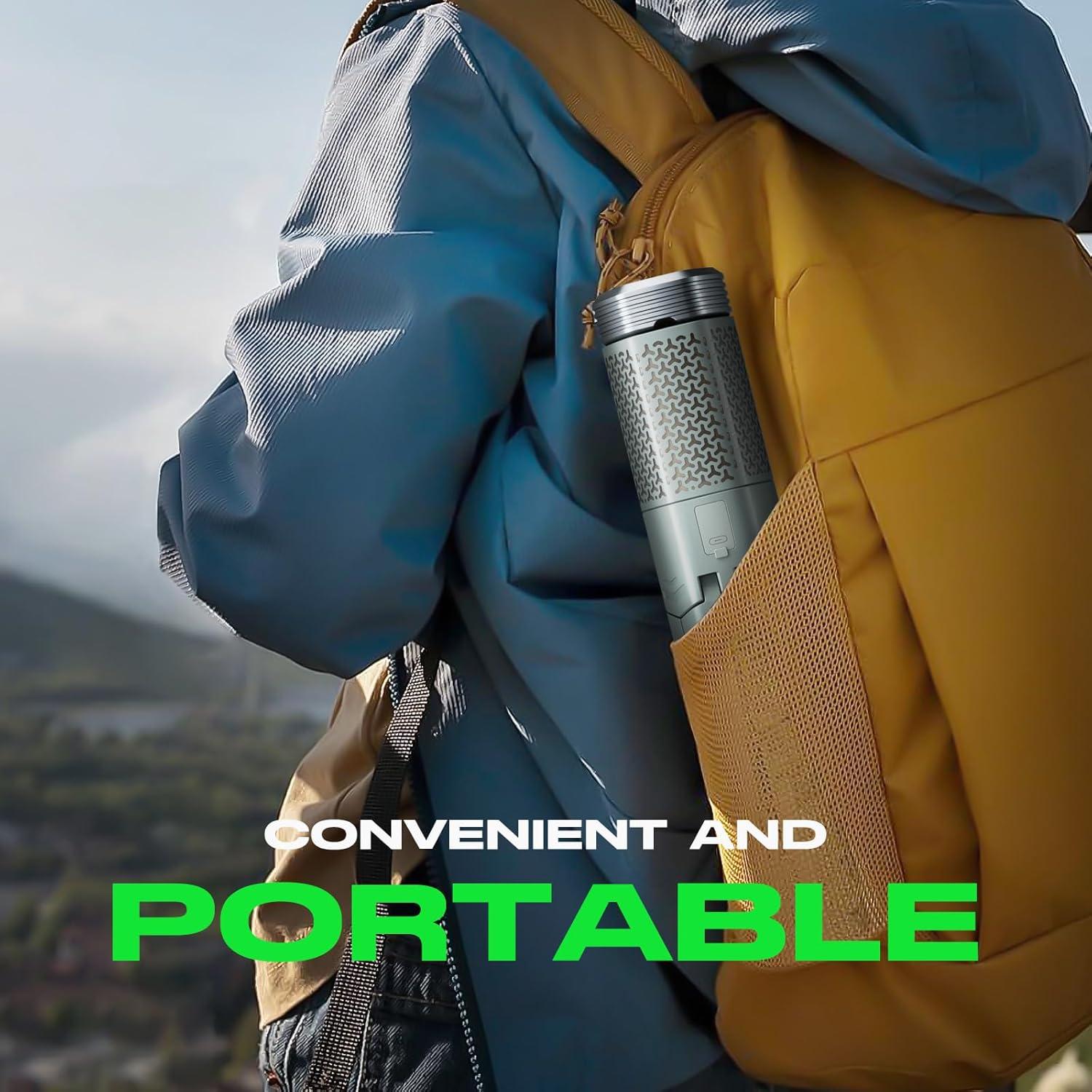 Linterna de Camping Telescópica NIEYUX 10500mAh Plegable