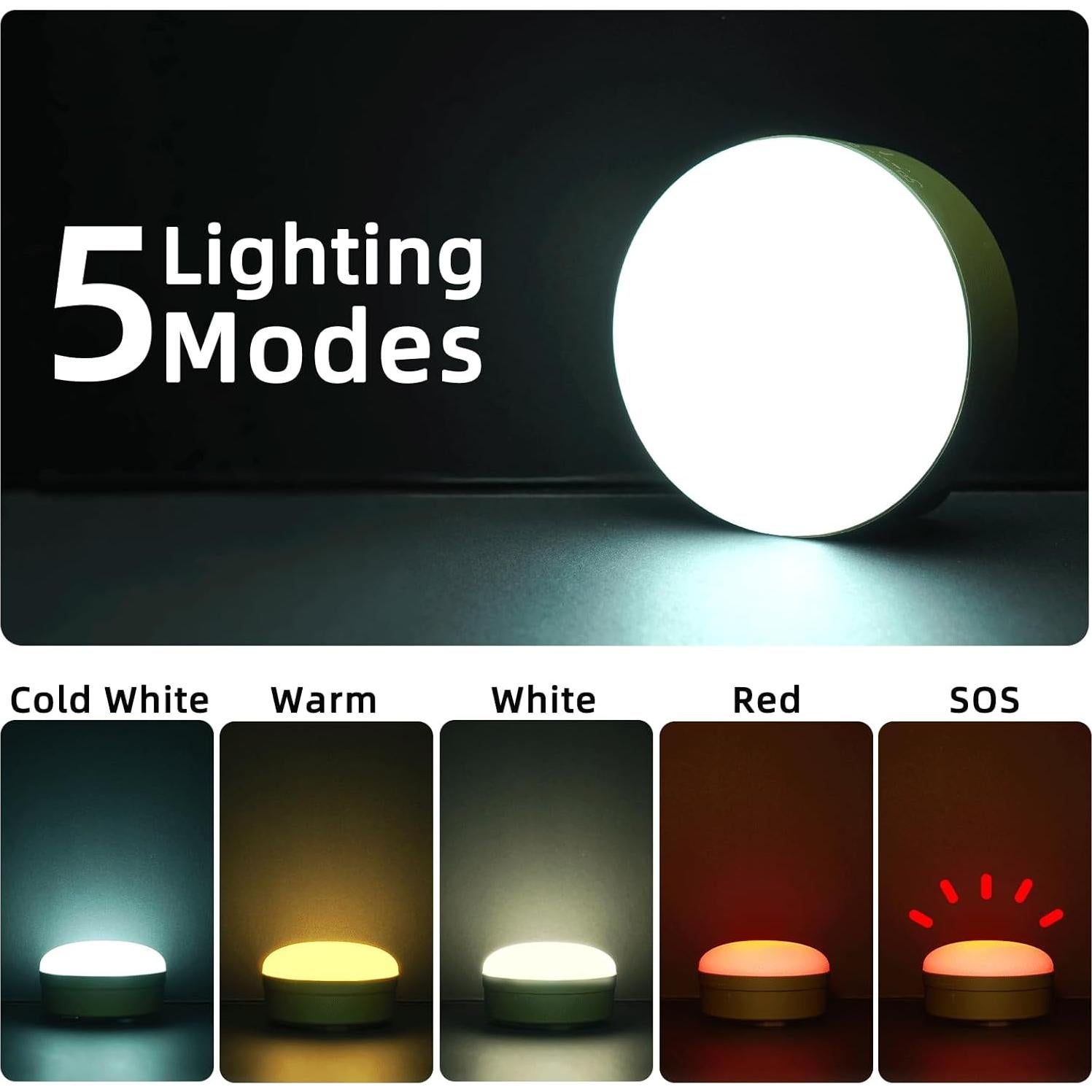 Linterna de Camping LED MOSLIGHTING 1000LM Impermeable IPX4