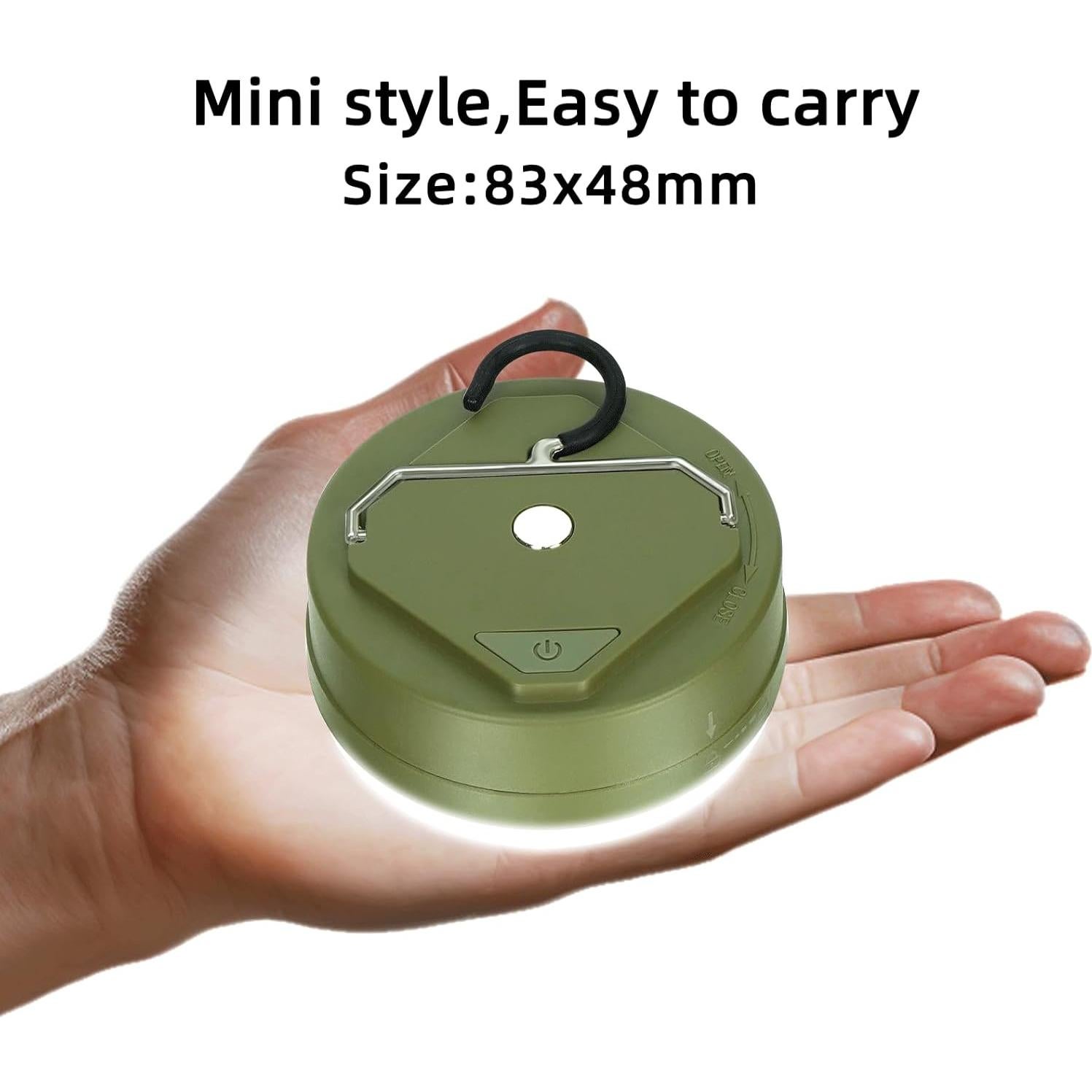 Linterna de Camping LED MOSLIGHTING 1000LM Impermeable IPX4