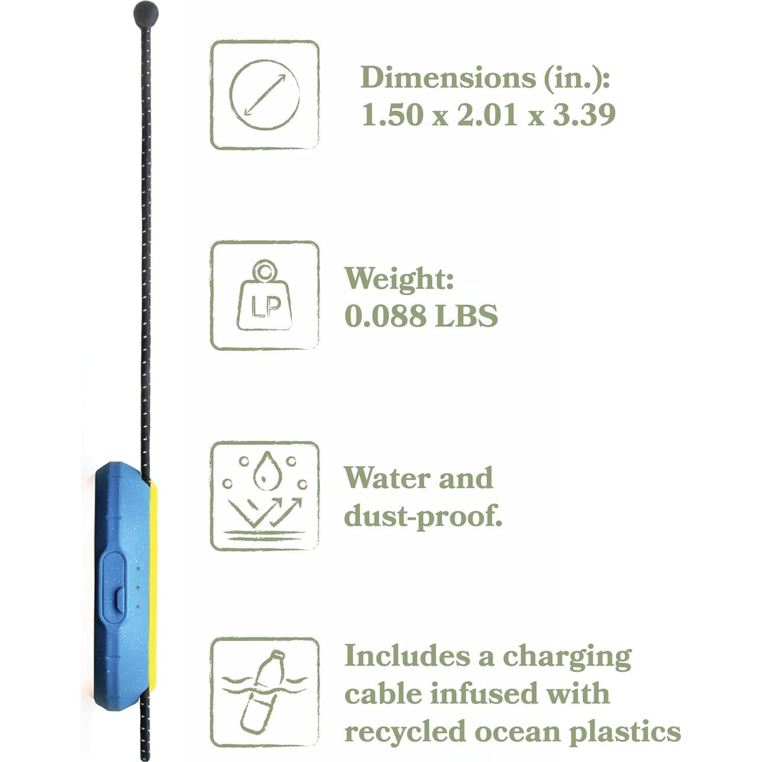 Lámpara de Camping Lander Cairn Mini 150 LM LED Impermeable