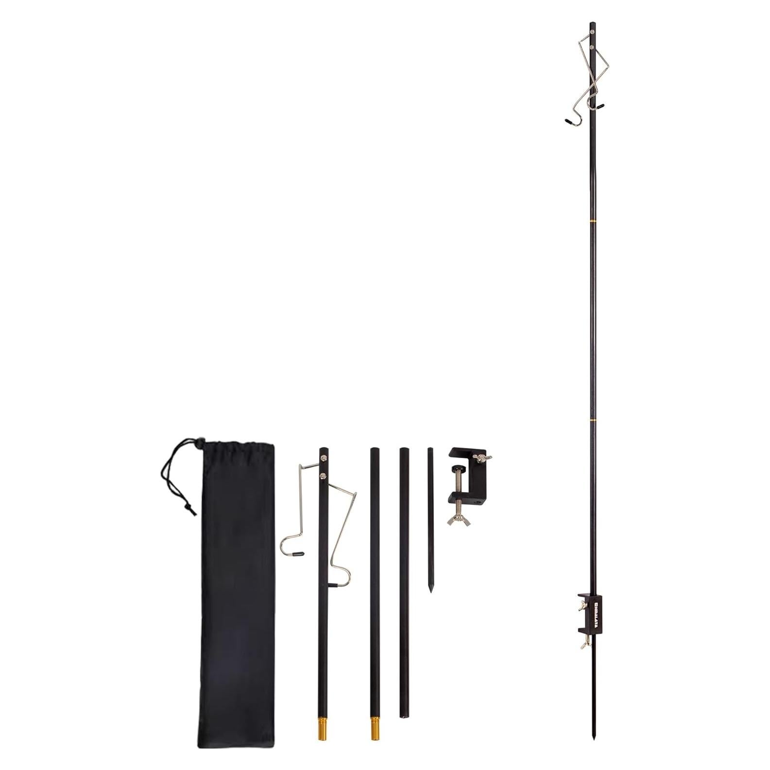 Soporte de Lámpara Plegable para Camping HC370458 - Aluminio