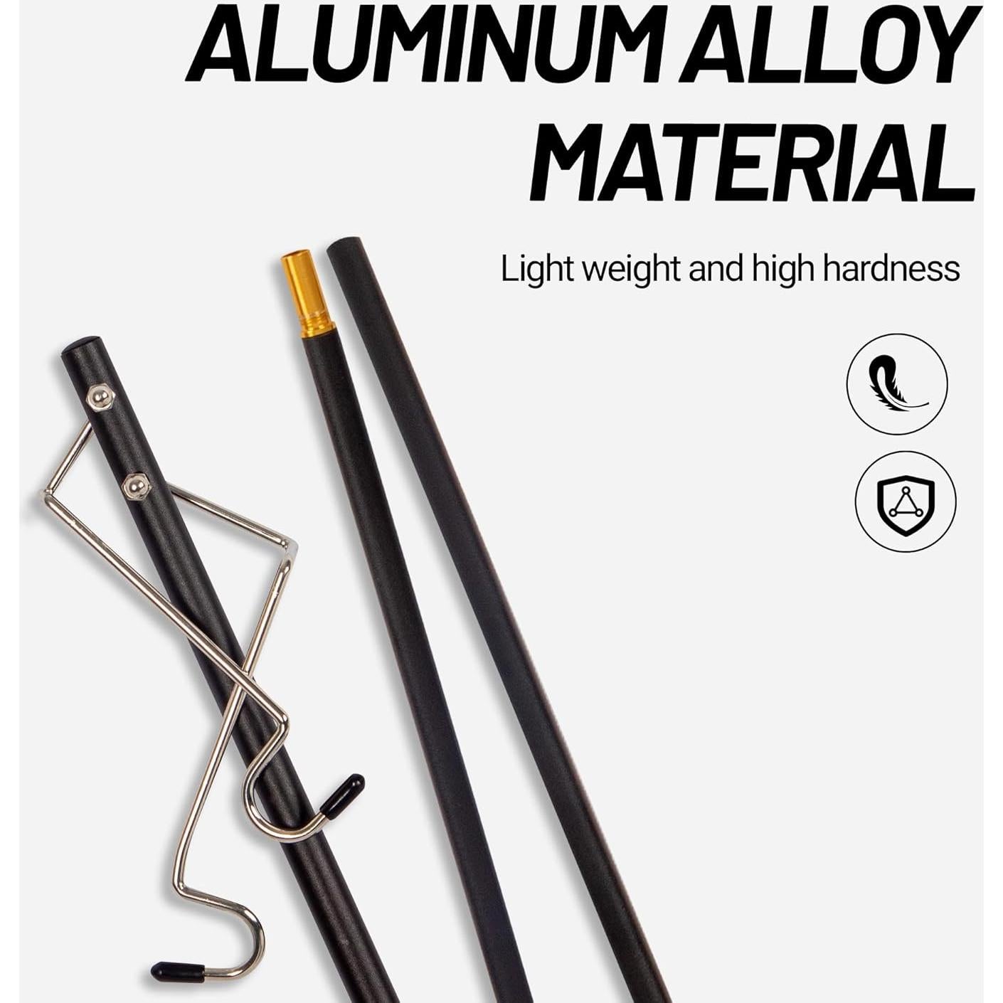 Soporte de Lámpara Plegable para Camping HC370458 - Aluminio