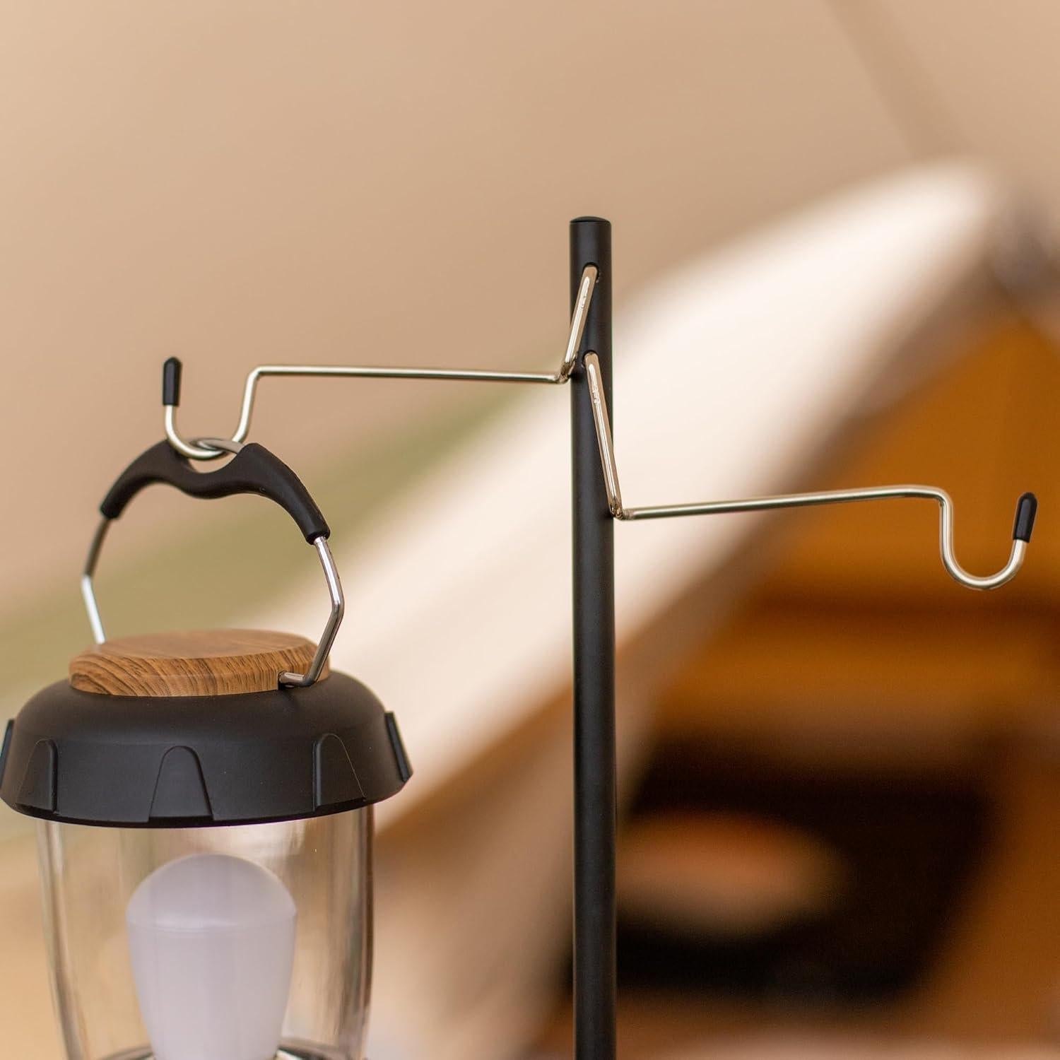 Soporte de Lámpara Plegable para Camping HC370458 - Aluminio