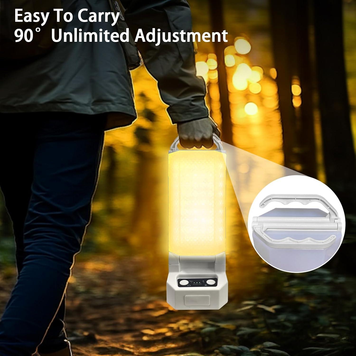 Linterna de Camping Solar LED Watfal WL08 4500mAh 1000 Lúmenes