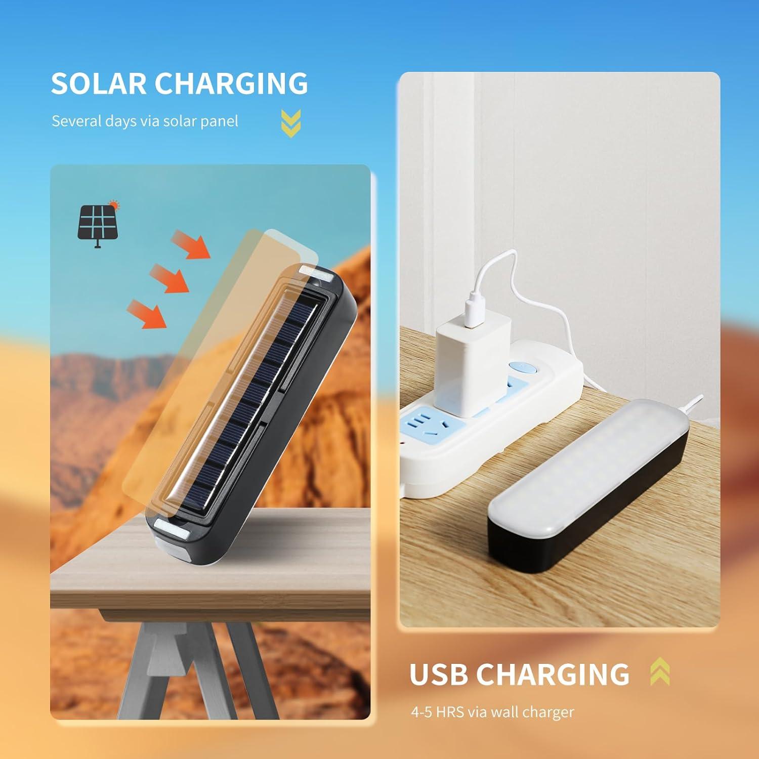 Linterna de Camping Solar Recargable Solarohandy 2000 Lúmenes