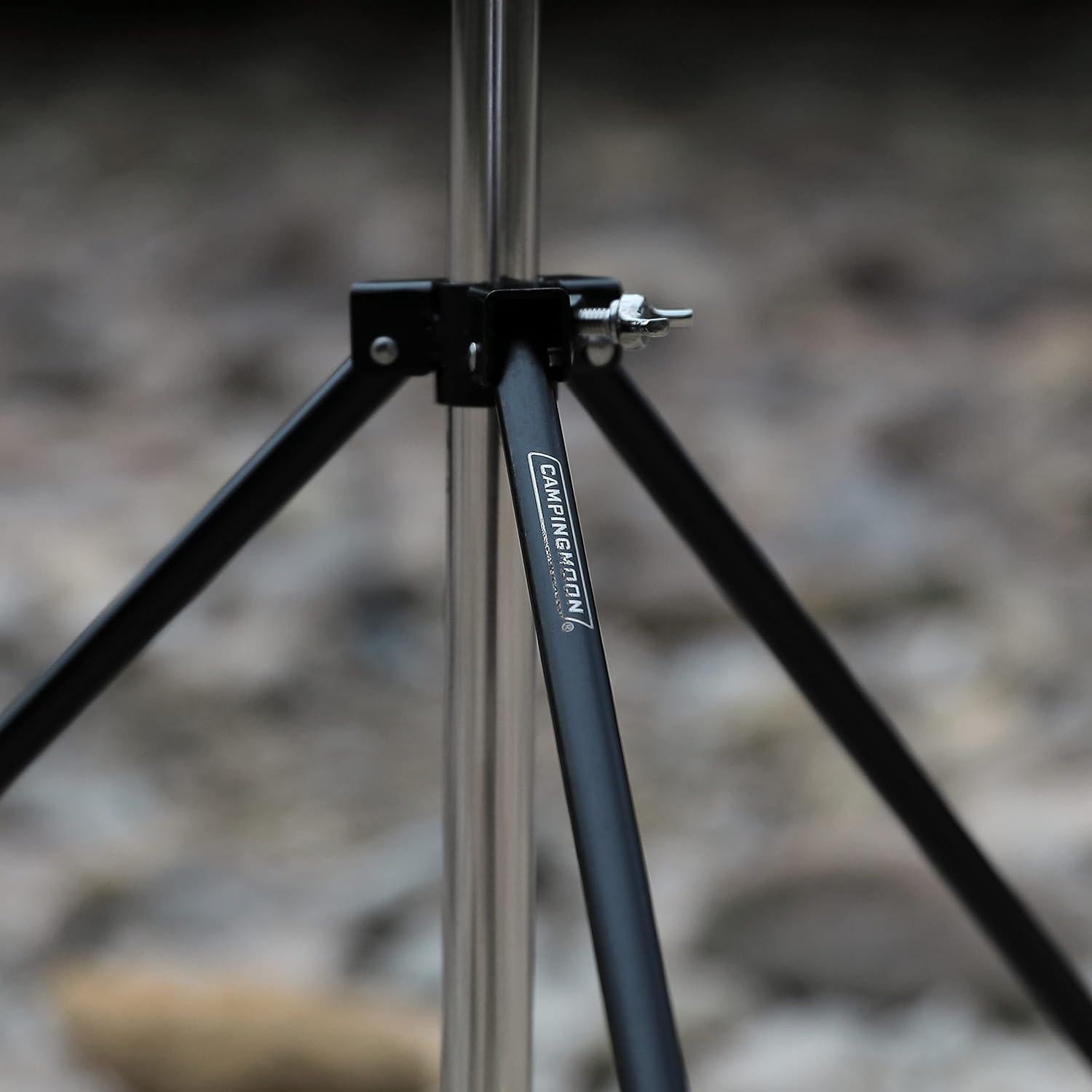 Soporte de Linterna Camping Moon D-243 Ajustable Acero Inoxidable