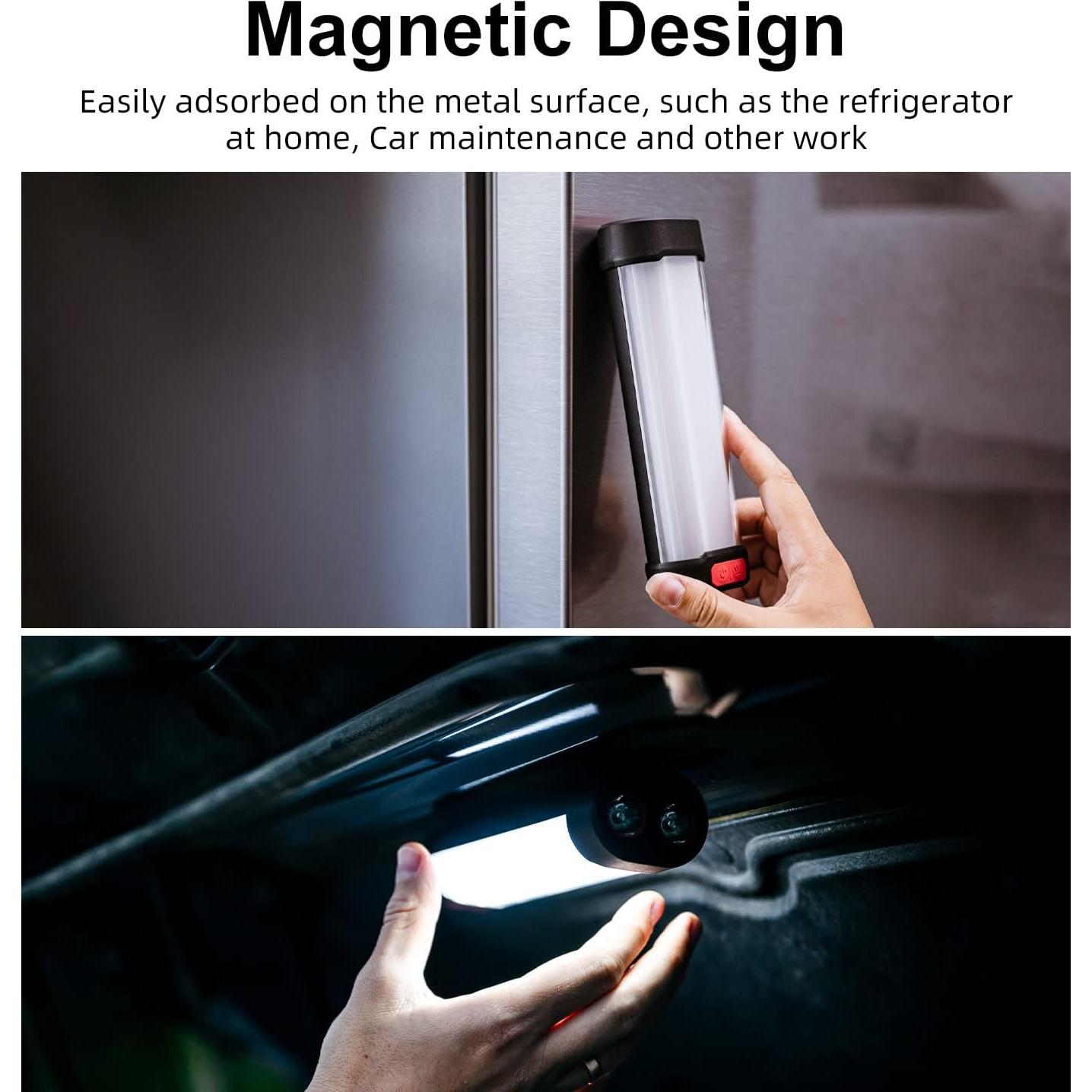 Linterna de Camping Solar ABFOCE 1800LM 3000mAh IP66
