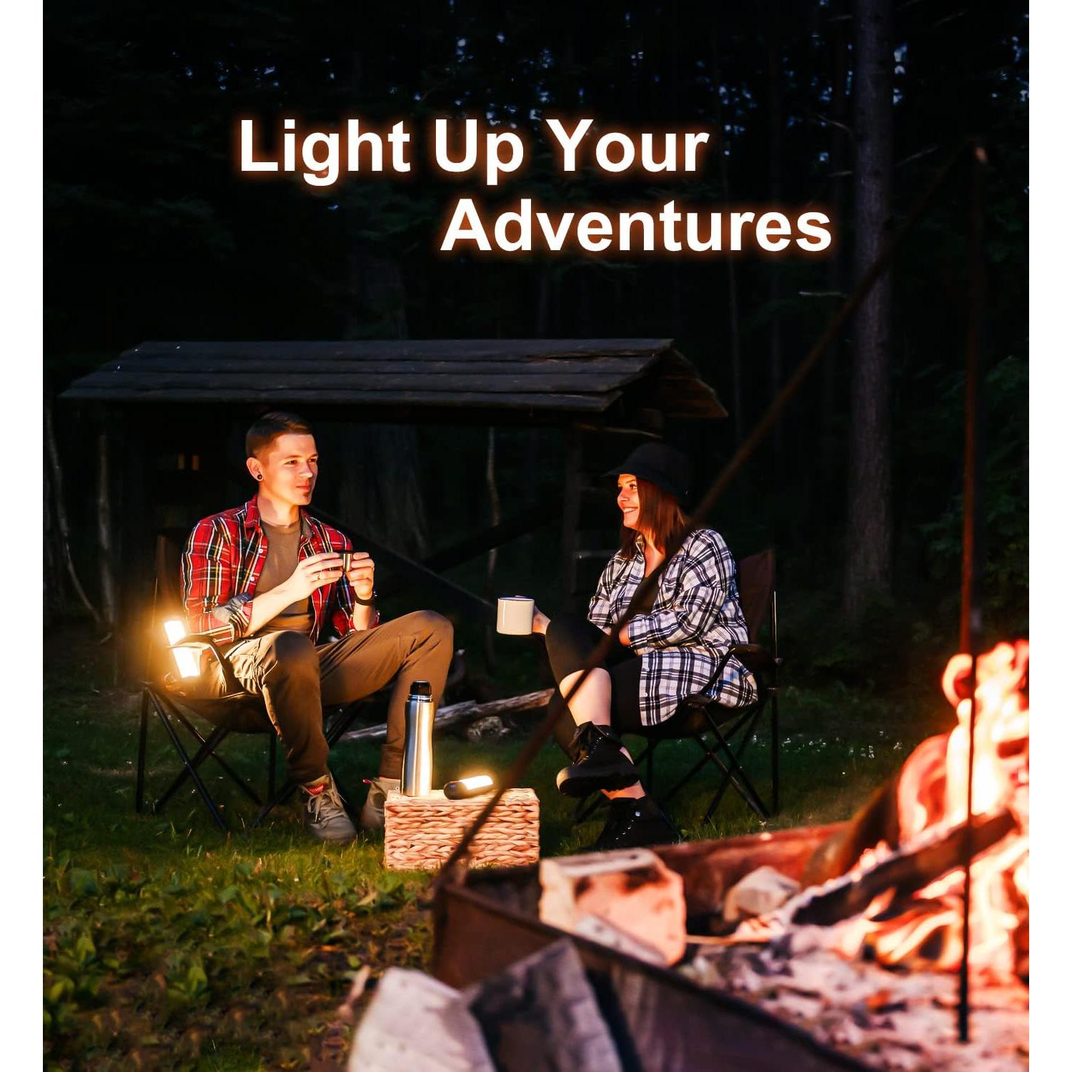 Linterna de Camping Solar ABFOCE 1800LM 3000mAh IP66