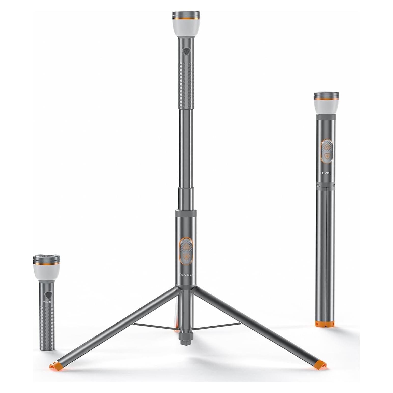 Luz de Camping Telescópica Tevole 800 Lúmenes IP65 Batería USB