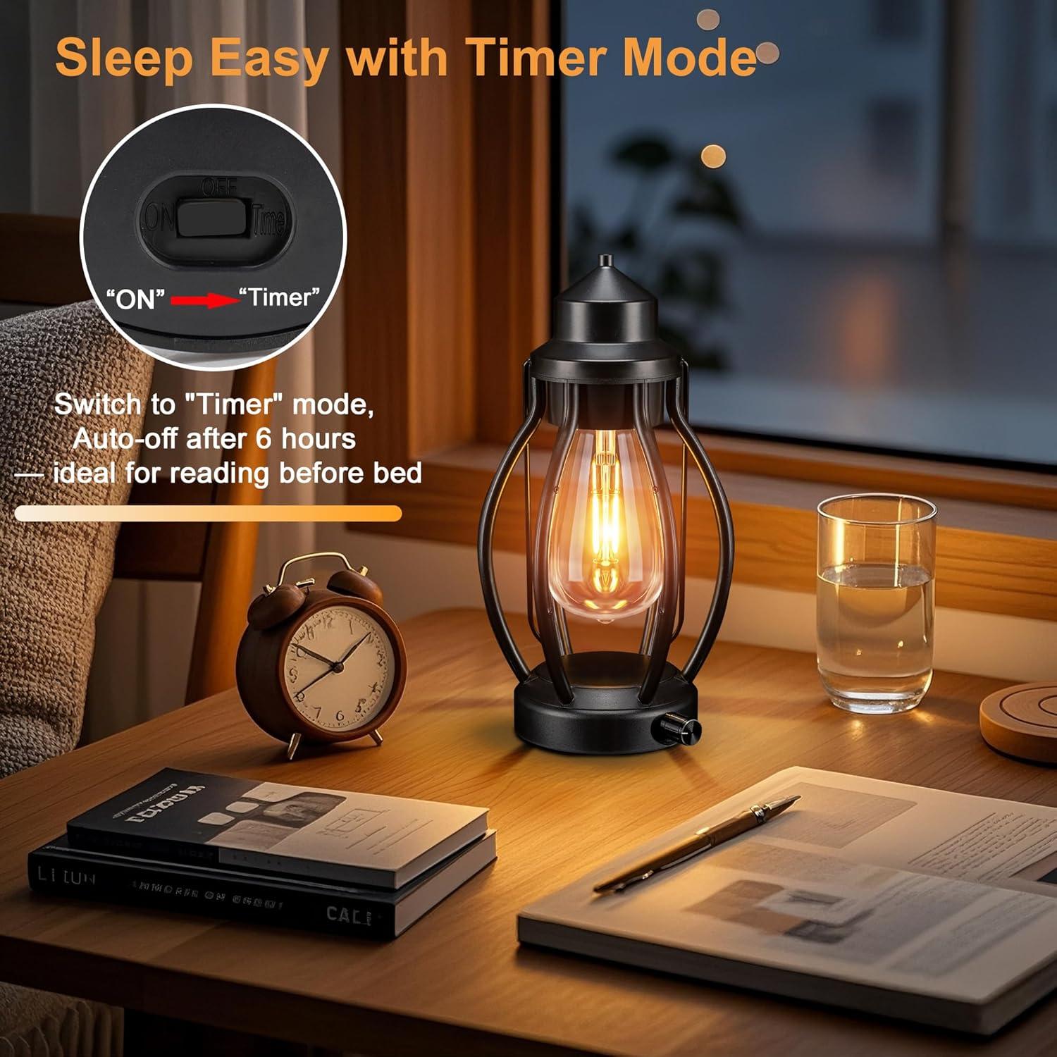 Linternas LED Recargables Pearlstar Vintage 2 Unidades 24.66cm