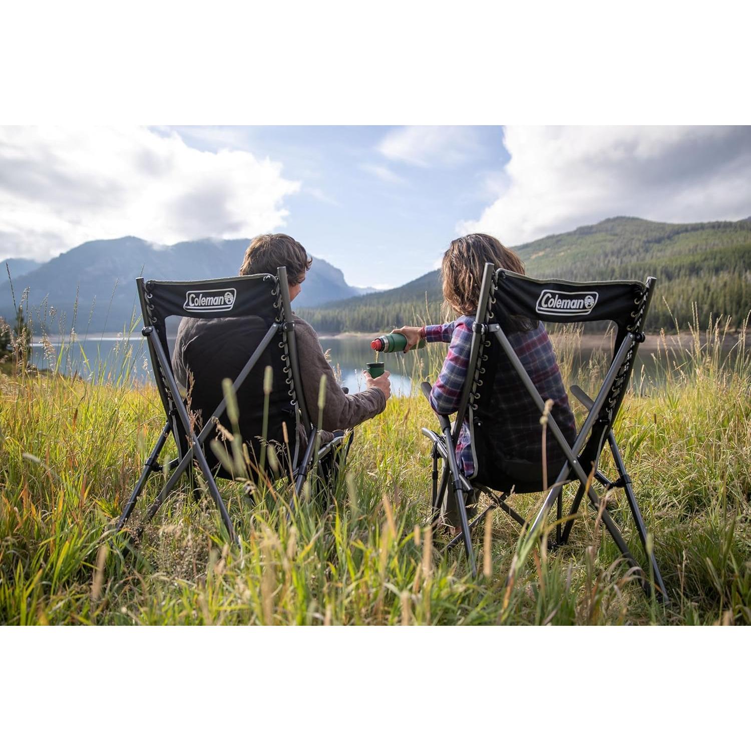 Silla de Camping Plegable Coleman Comfortsmart, Soporta 136 kg