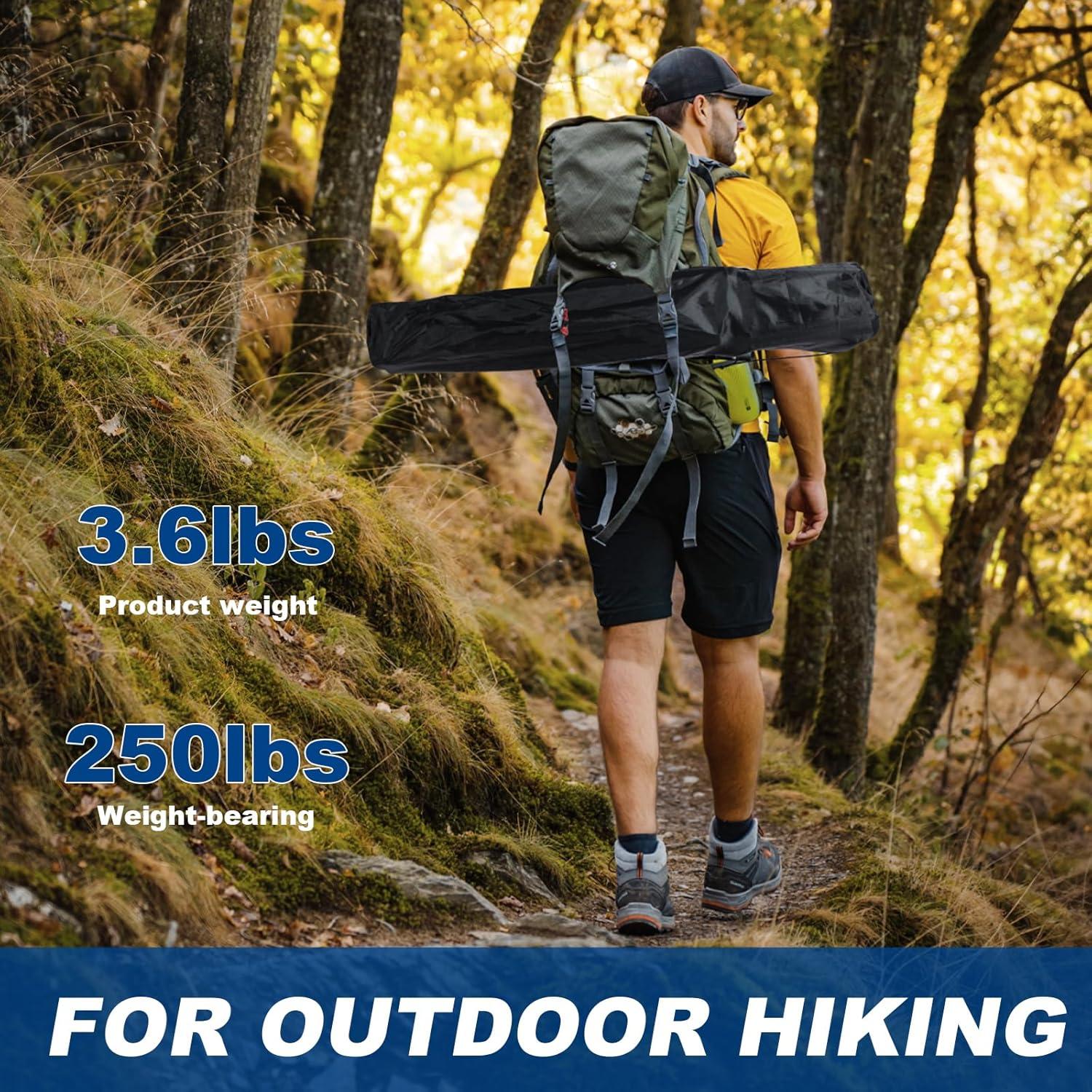 Paquete de 2 Sillas de Camping WEIDIORME Plegables 113kg