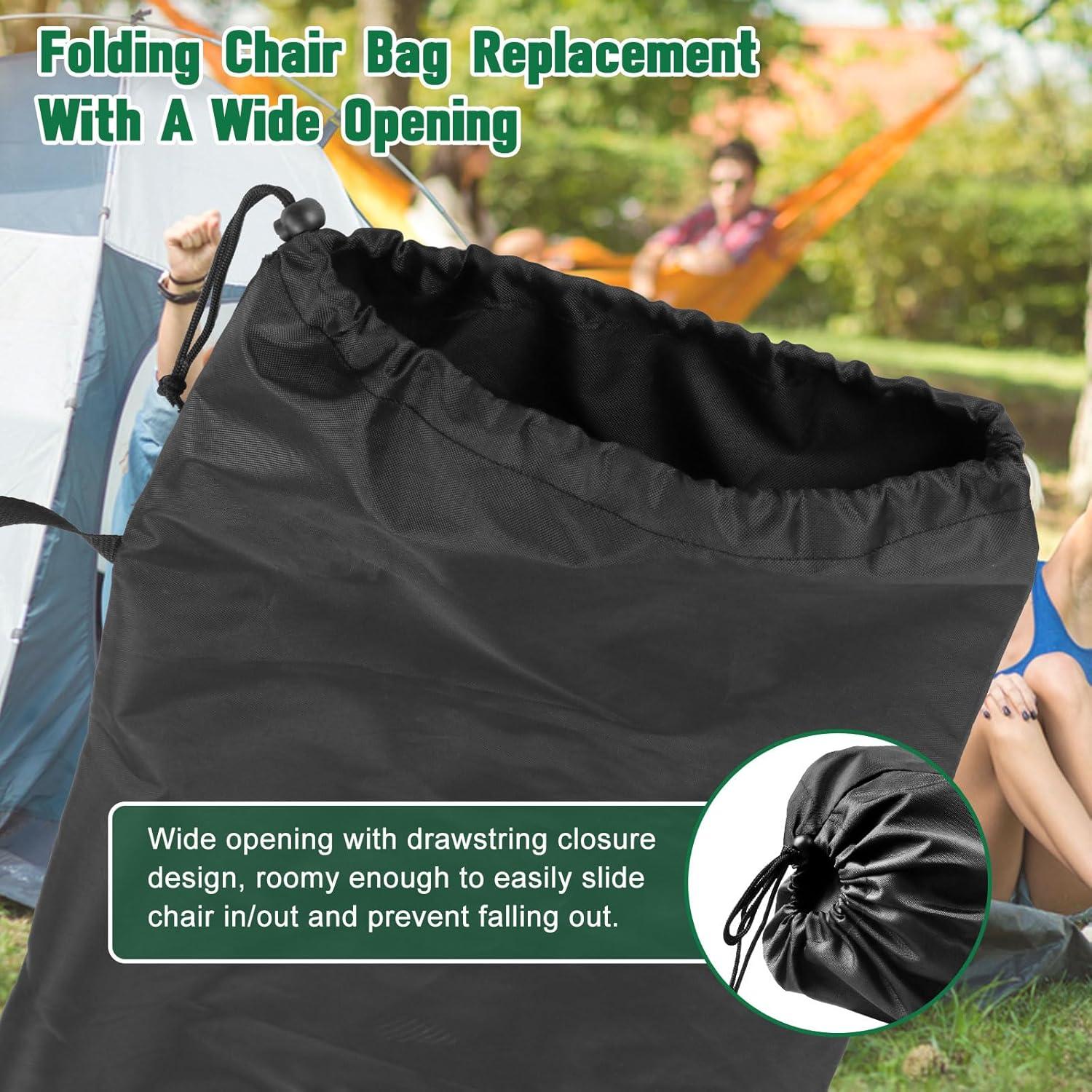 Camping Chair Replacement Bags for Coleman, Folding Camping Chair Carry Bags Replacement for Camp Chairs, Protective Lawn Chairs Bag, Beach Chair Bags for Travel Outdoor Sports, 40.74inches, 2Pack