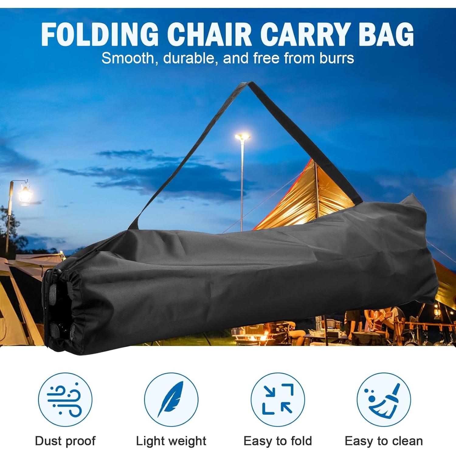 Bolsa de Transporte para Silla de Camping Coleman Negra 93 cm