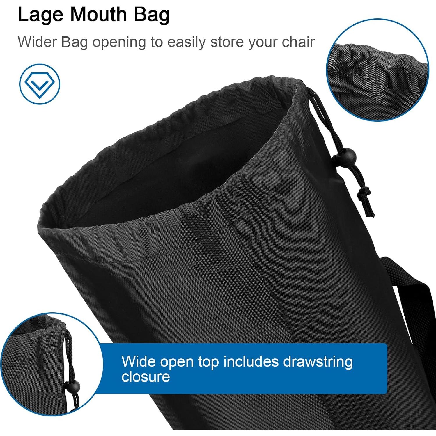 Bolsa de Transporte para Silla de Camping Coleman Negra 93 cm