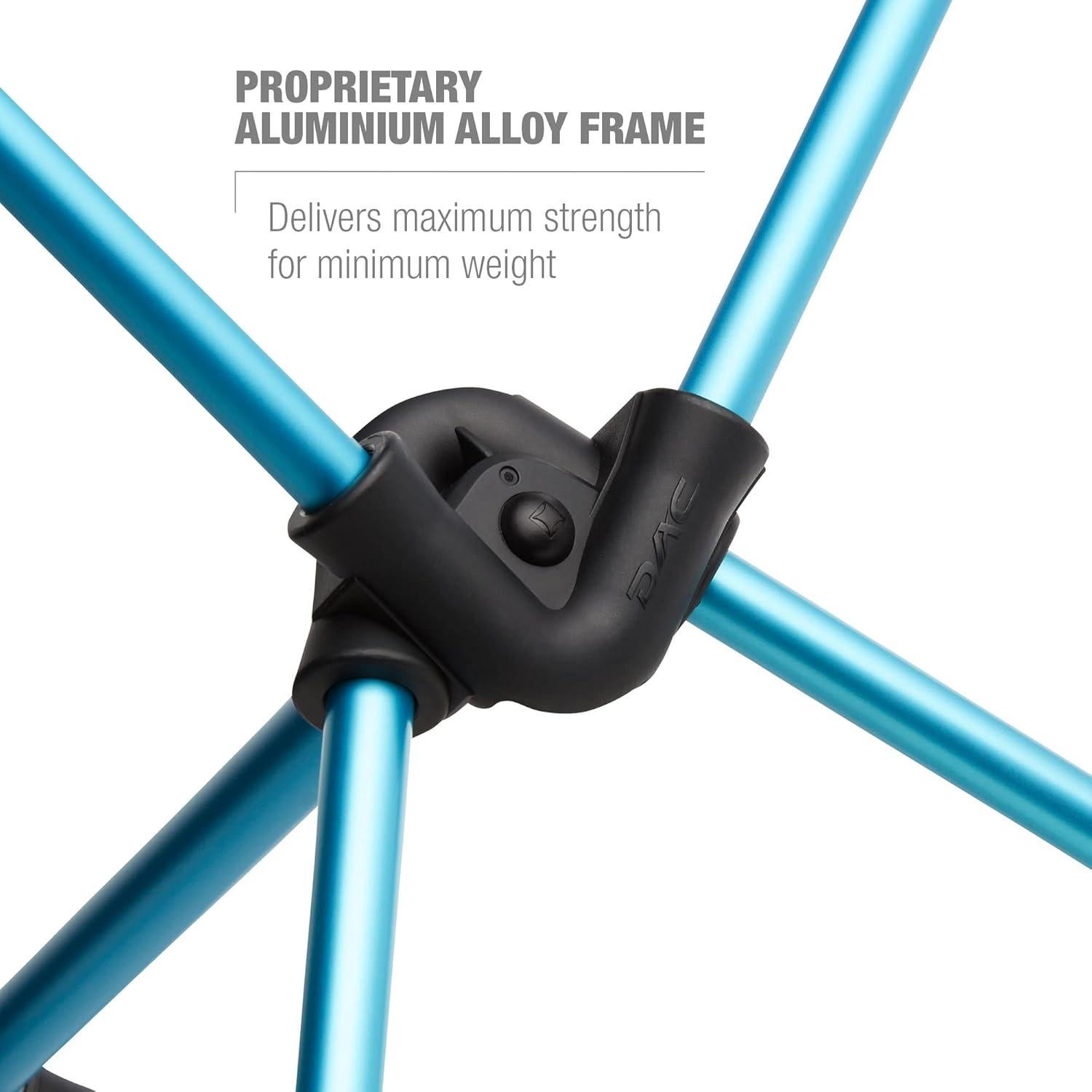 Silla Helinox Sunset Plegable Alta para Camping Negra 1.54 kg