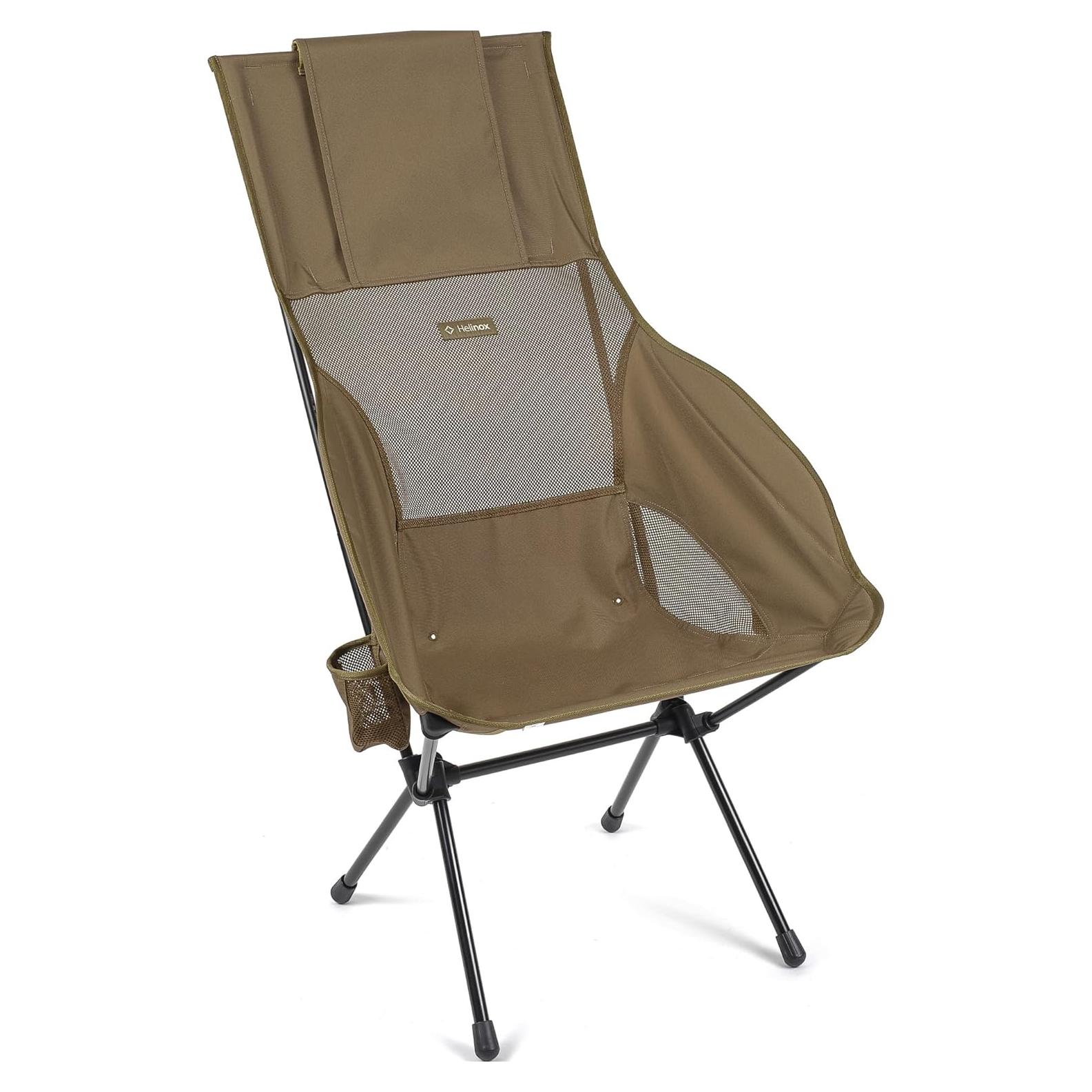 Silla de Camping Plegable Helinox Savanna Respaldo Alto 145kg