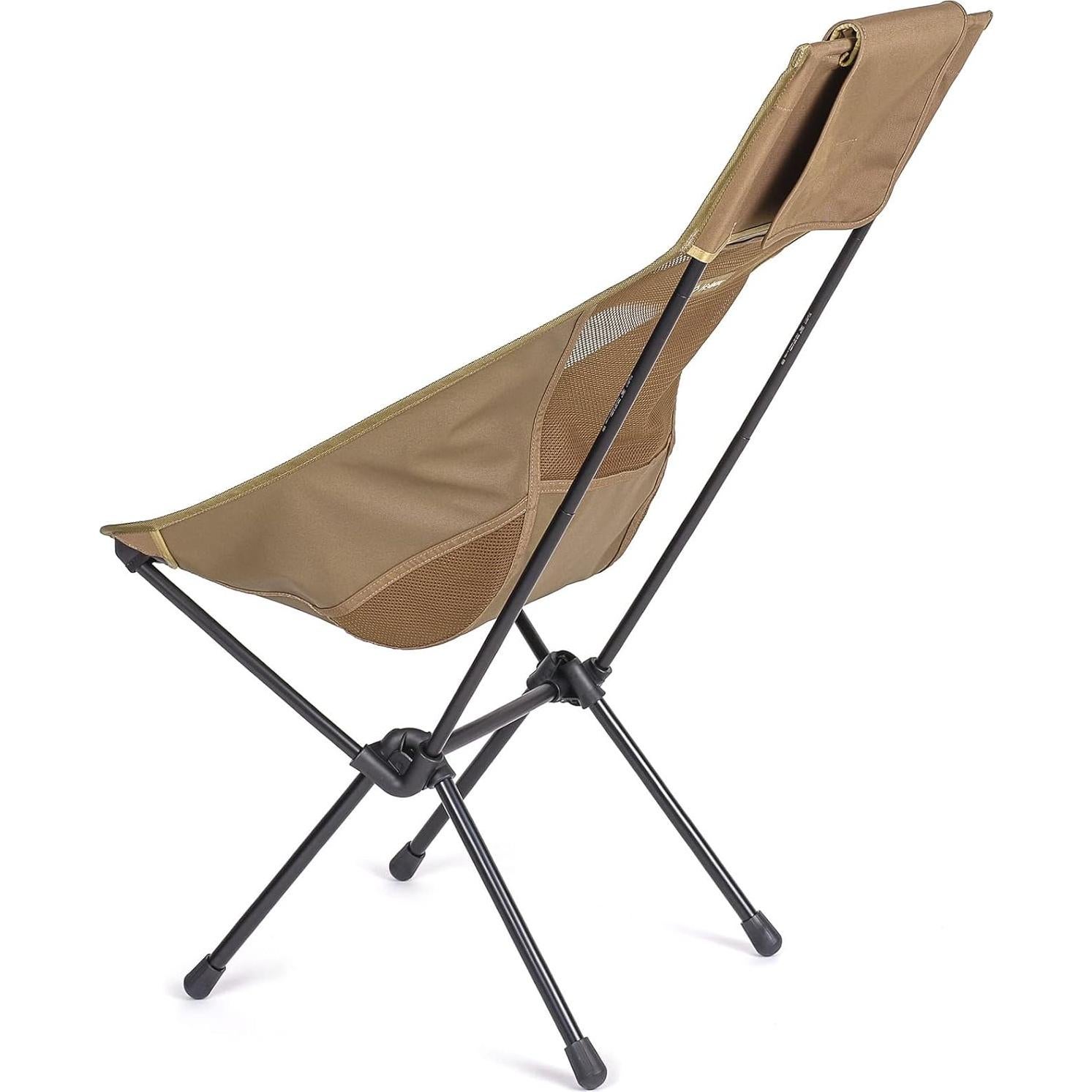 Silla Plegable Helinox Sunset Alta para Camping 1.54 kg Coyote