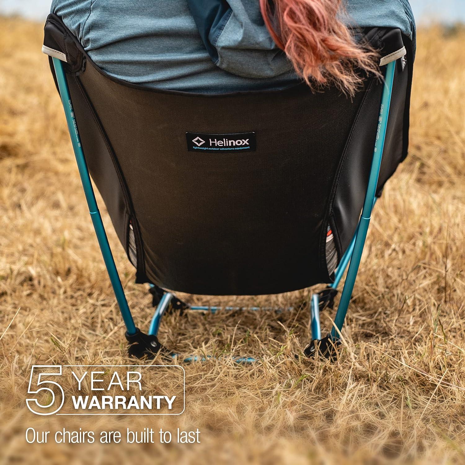 Silla Helinox Ground Ultraligera Plegable para Camping 120kg