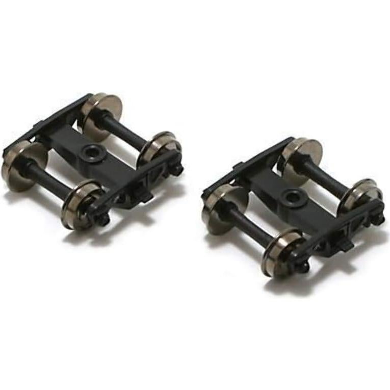 Ejes Barber HO Atlas para Caboose con Ruedas de Metal