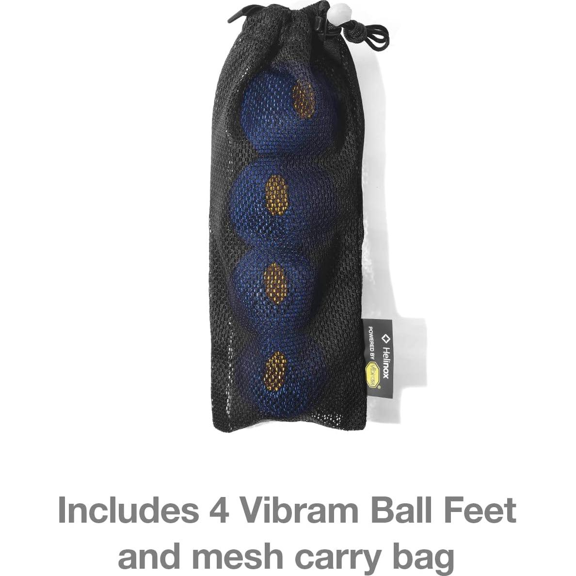 Pies de bola de goma Vibram Helinox 45mm - Juego de 4 Azul