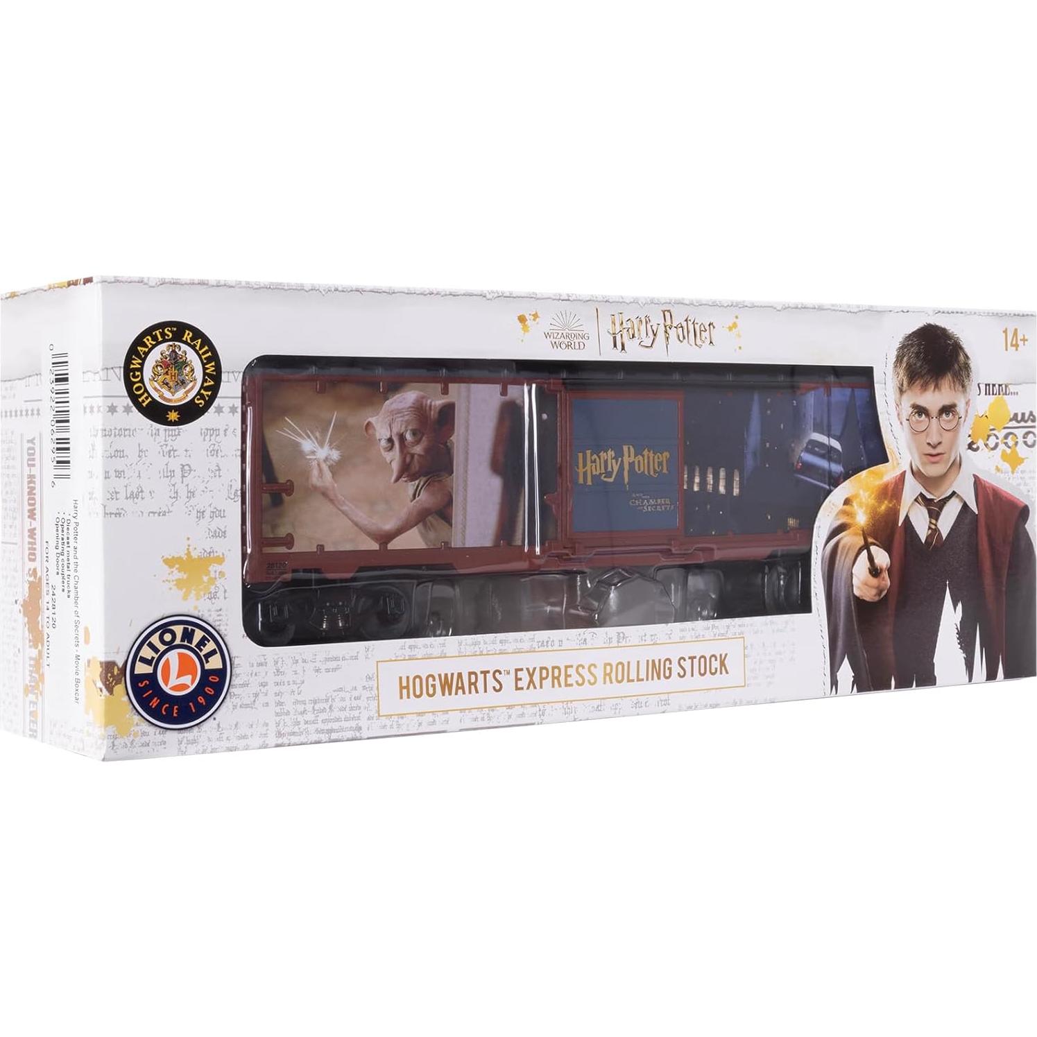 Lionel Harry Potter and The Chamber of Secrets O Gauge Model Train Boxcar