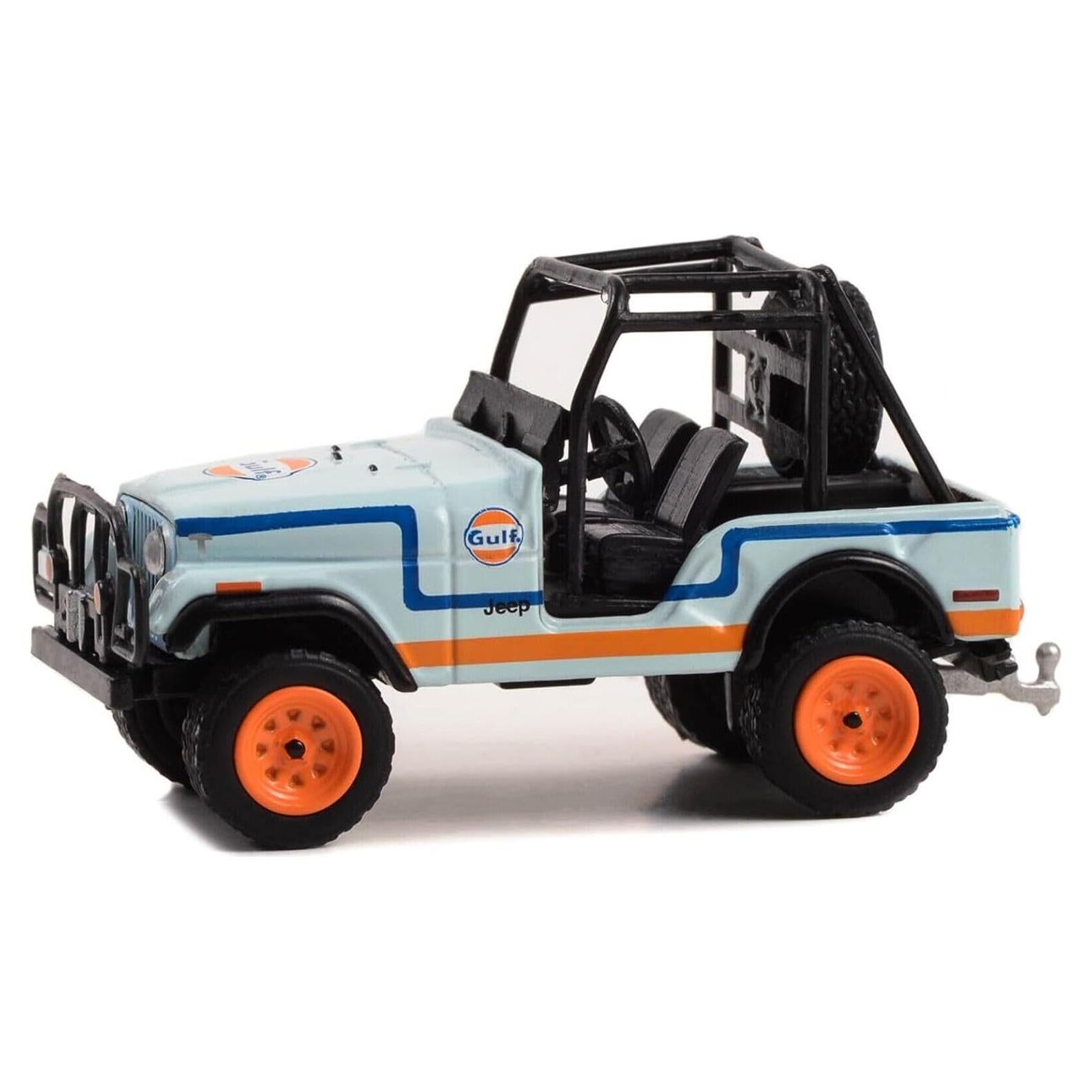 Coche Diecast 1976 CJ-5 Azul Claro Greenlight 1/64