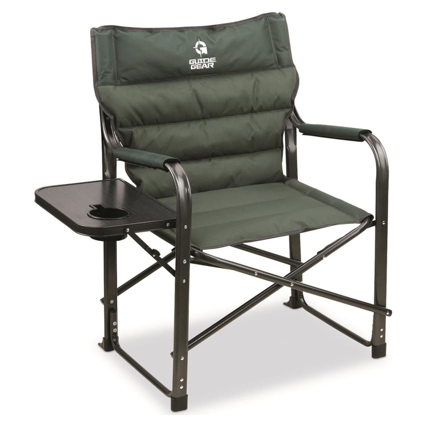 Silla de Camping Guide Gear XL con Cojín Verde 181 kg