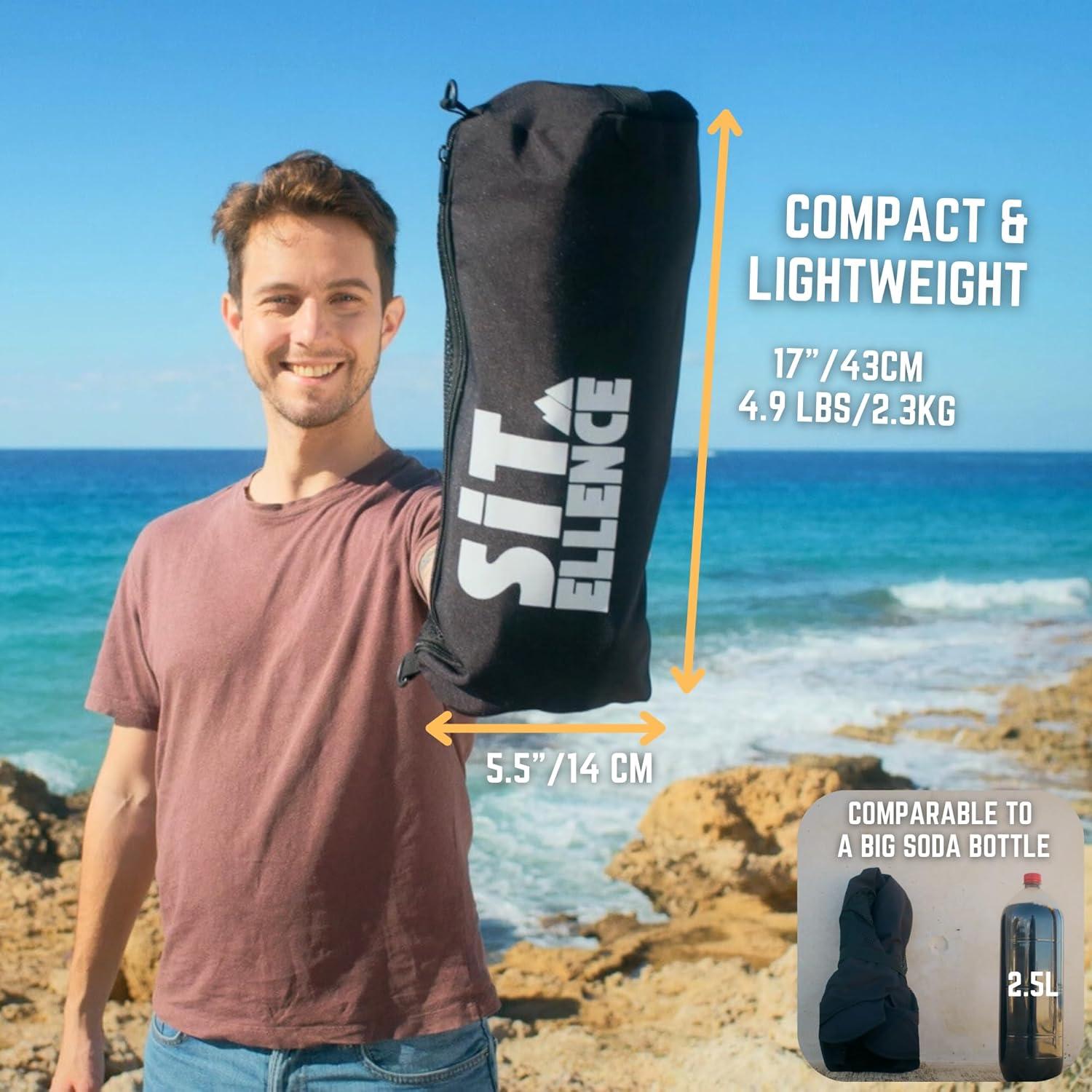 Silla de Camping Plegable Sitellence ADJ-S2 Altura Ajustable 150kg