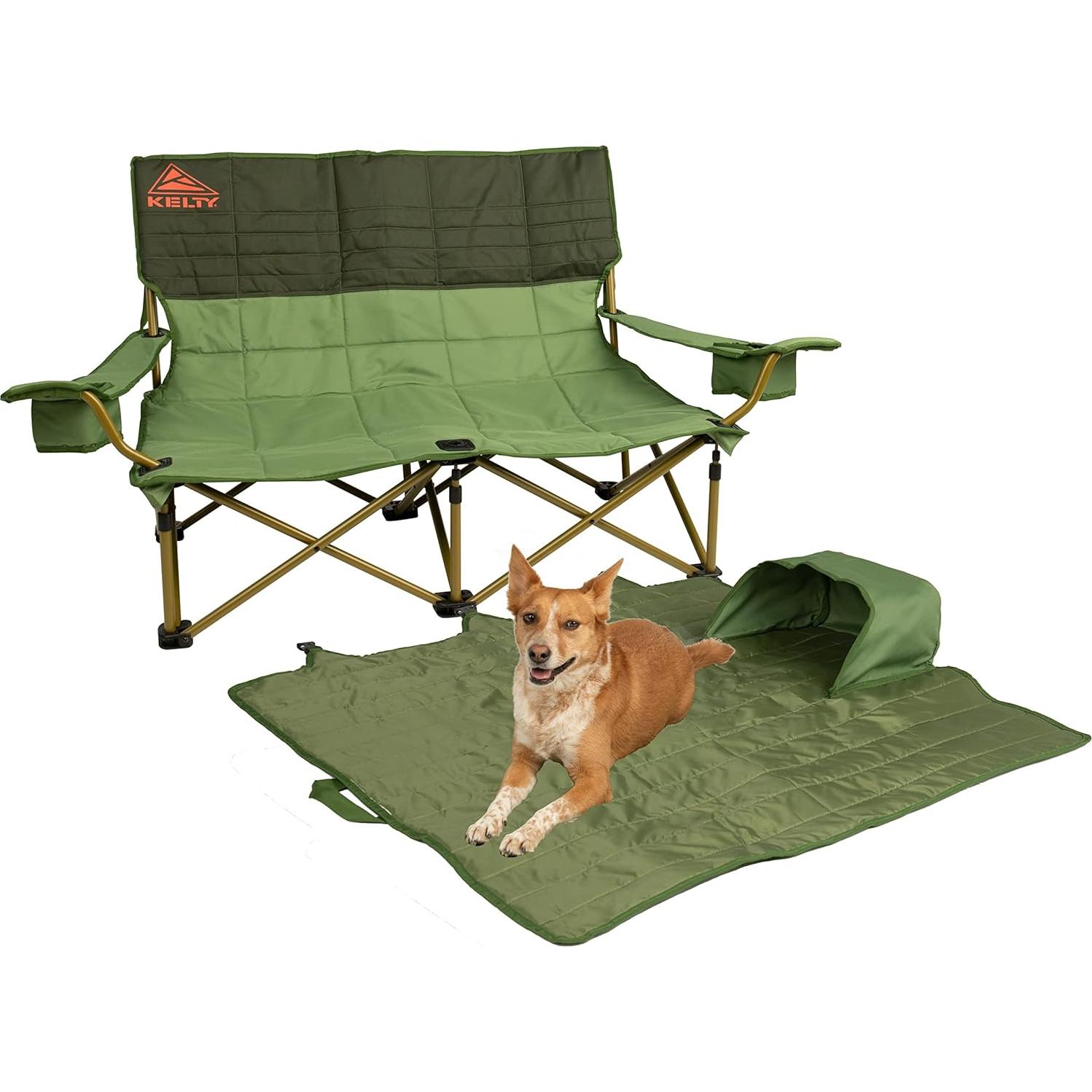 Sillón Loveseat Bajo Kelty para 2 Personas - Silla Plegable de Camping